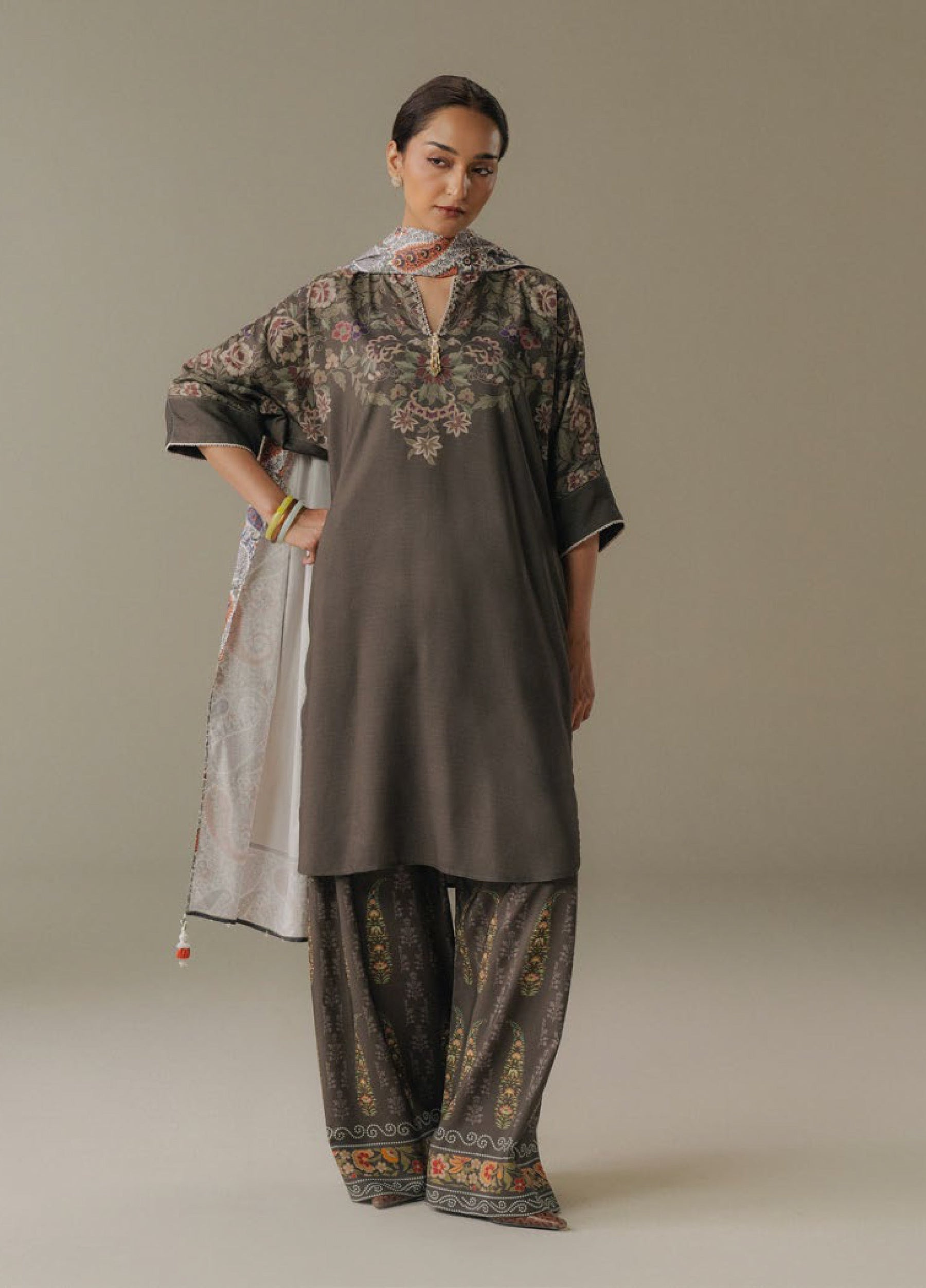 Zara Shahjahan | Coco Prints 25 | Autumn Line-10A - Official Zara shahjahan stockist in UK - Sakeena London