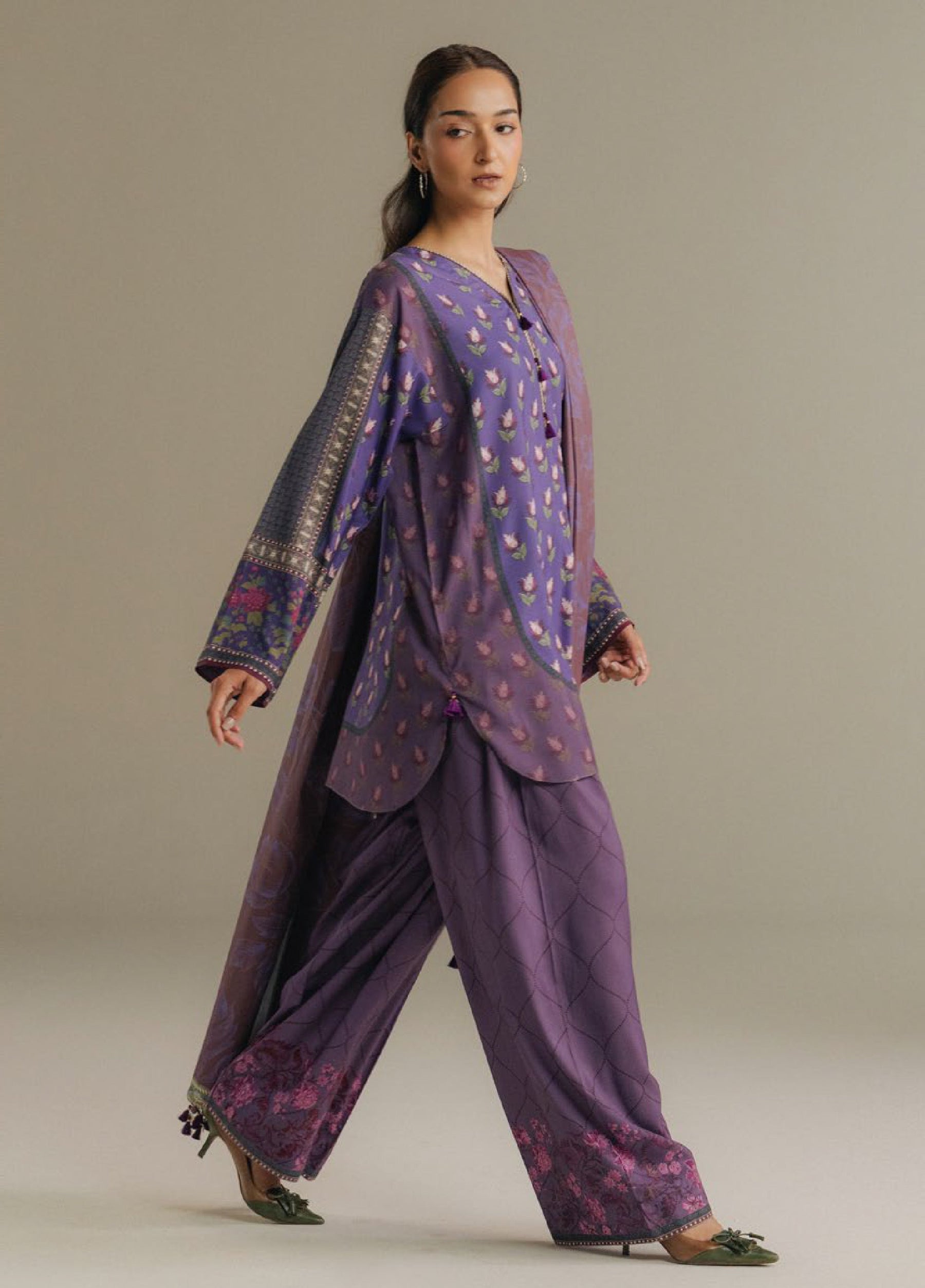 Zara Shahjahan | Coco Prints 25 | Soft Current-7A - Official Zara Shahjahan stockist in UK - Sakeena London