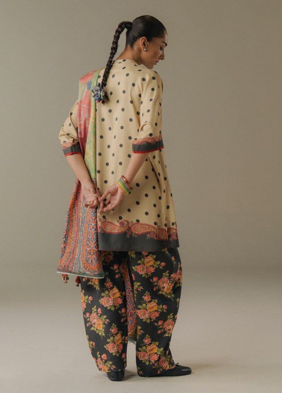 Zara Shahjahan | Coco Prints 25 | Paper Moon-3B - Official Zara Sahjahan stockist in UK - Sakeena London