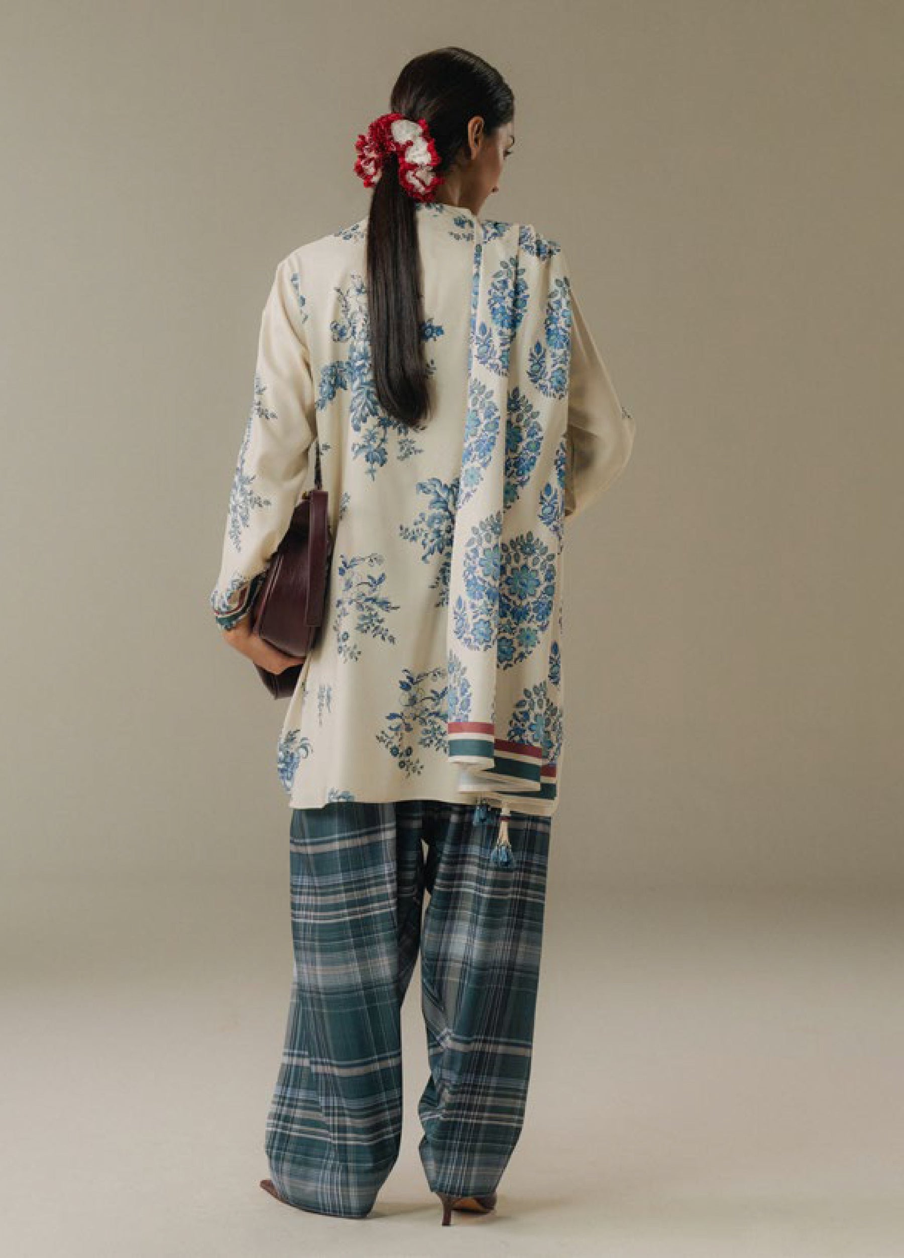 Zara Shahjahan | Coco Prints 25 |Hushed Ember-6A - Official Zara Shahjahan stockist in UK - Sakeena London