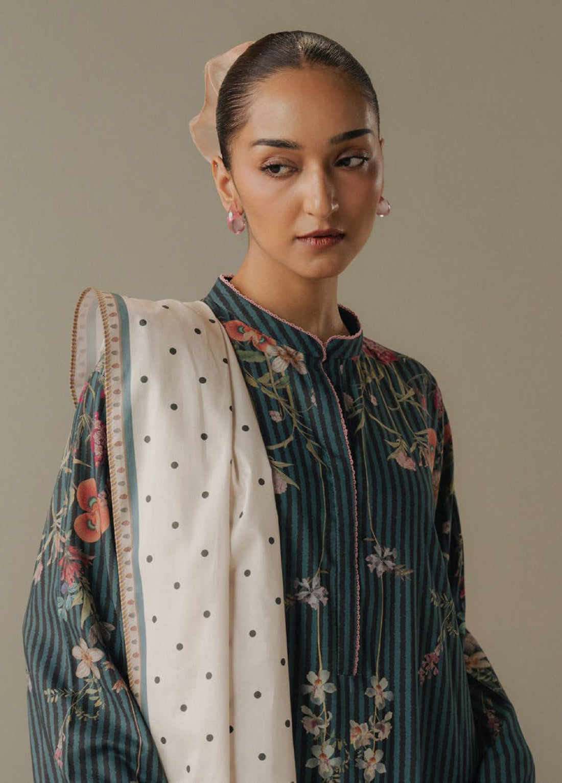 Zara Shahjahan | Coco Prints 25 | Amber Days-1B - Official Zara shahjahan stockist in UK - Sakeena London