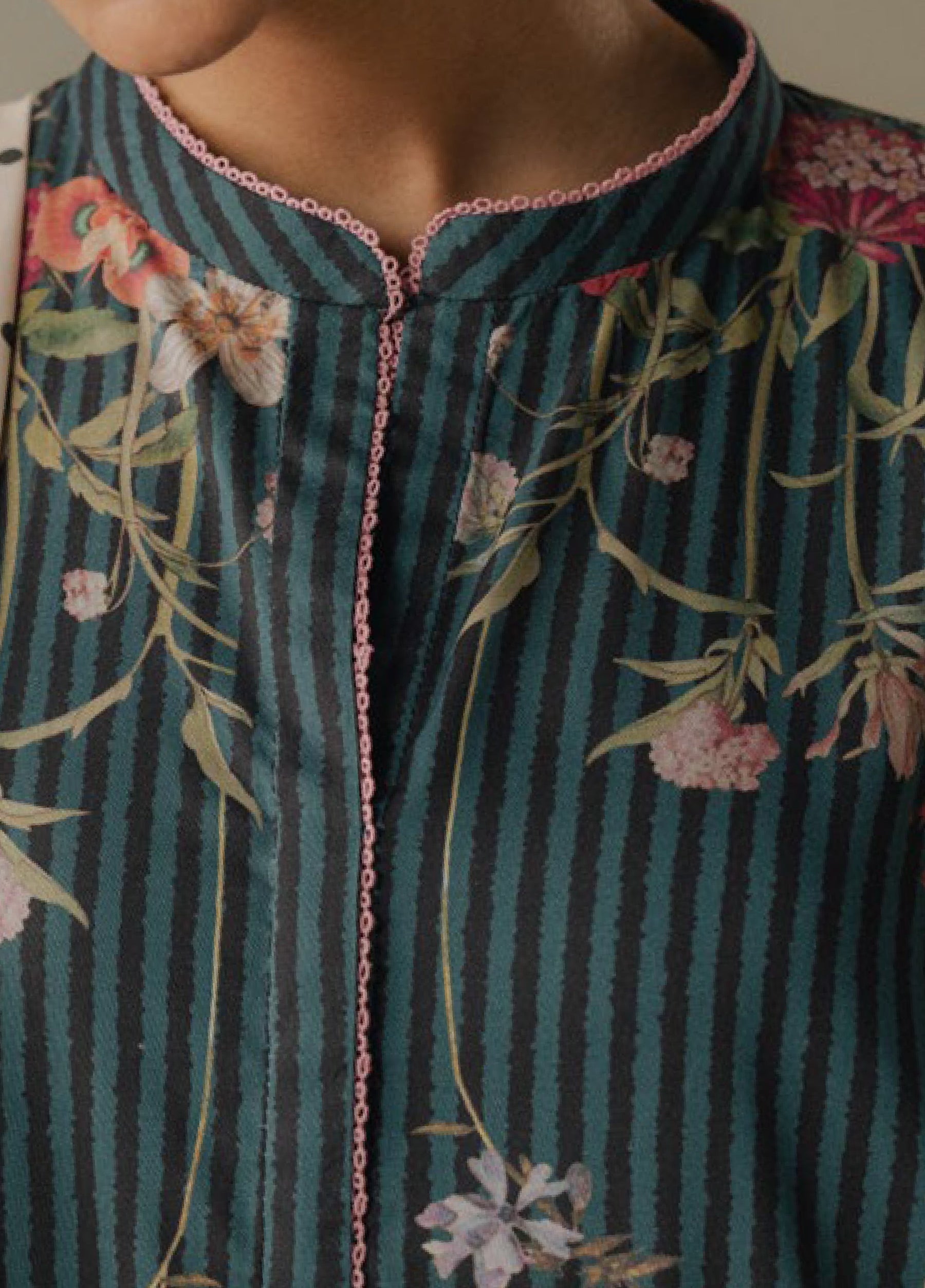 Zara Shahjahan | Coco Prints 25 | Amber Days-1B - Official Zara shahjahan stockist in UK - Sakeena London