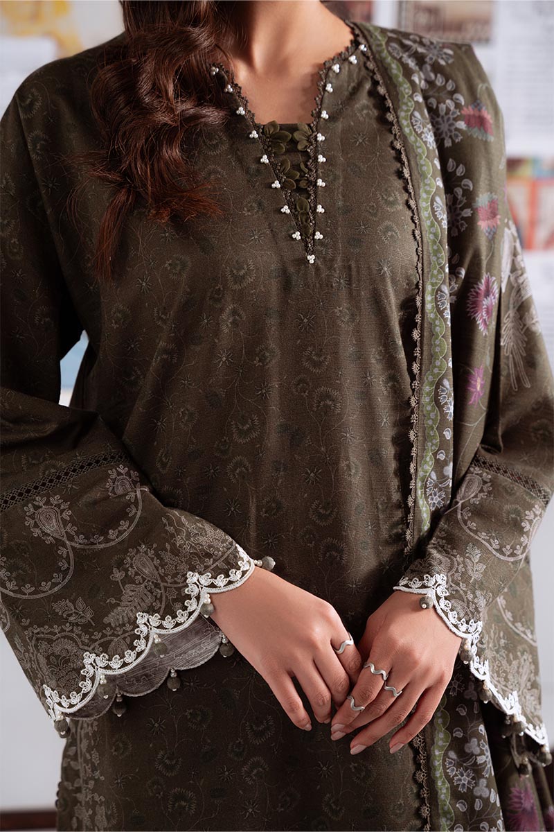 Cross Stitch | Khaddar Linen 25 | OLIVE CHARM - Official Cross Stitch stockist in UK - Sakeena London