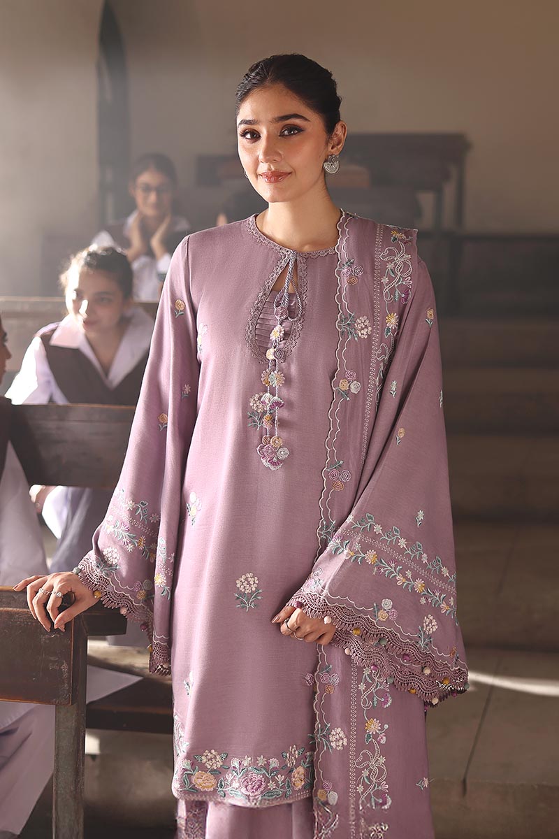 Cross Stitch | Khaddar Linen 25 | MAUVE MIST - Official Cross Stitch stockist in UK - Sakeena London