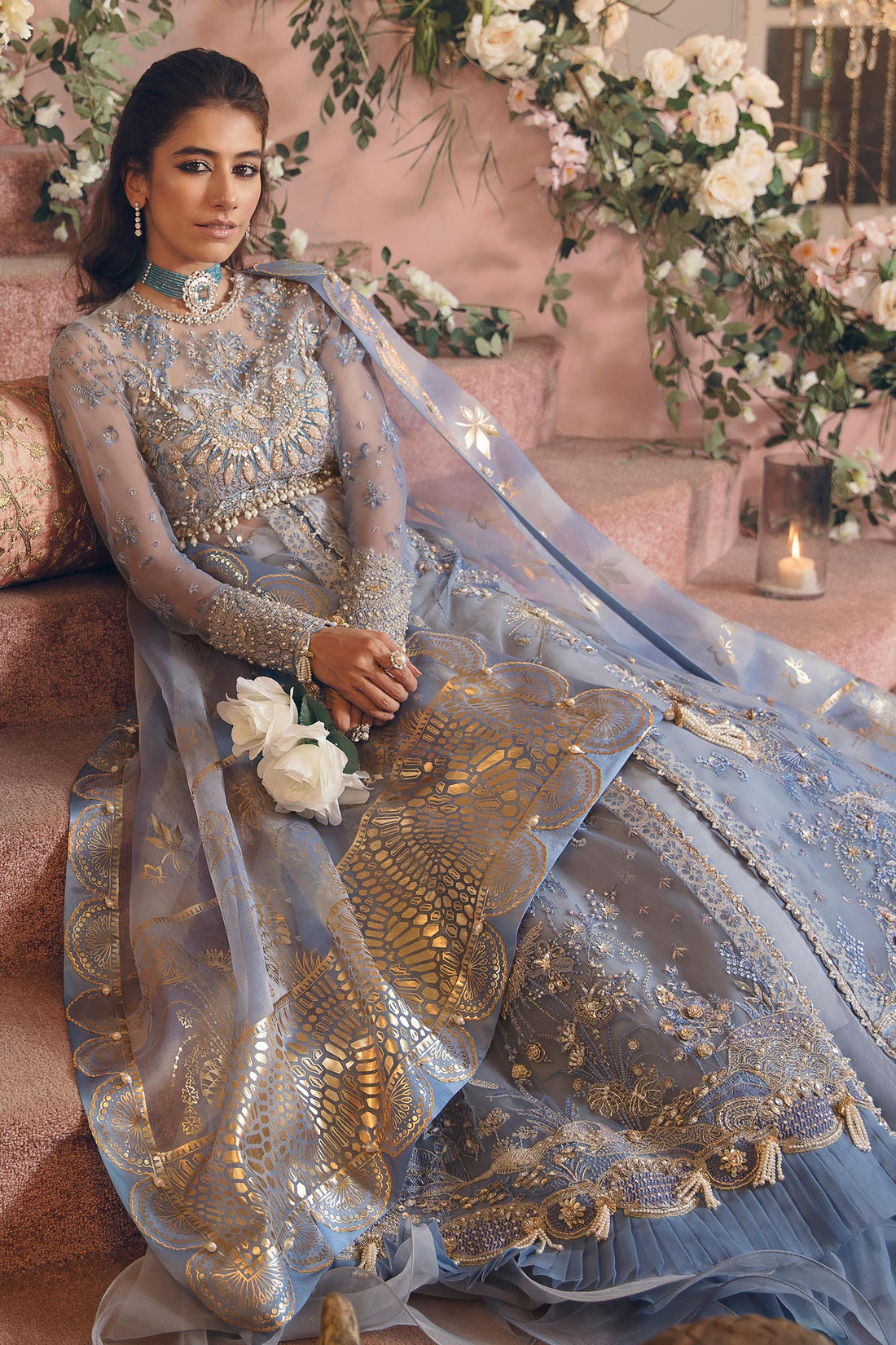 Zaha Wedding | AREZOU (ZRW-20585) - Official Zaha stockist in UK - Sakeena London