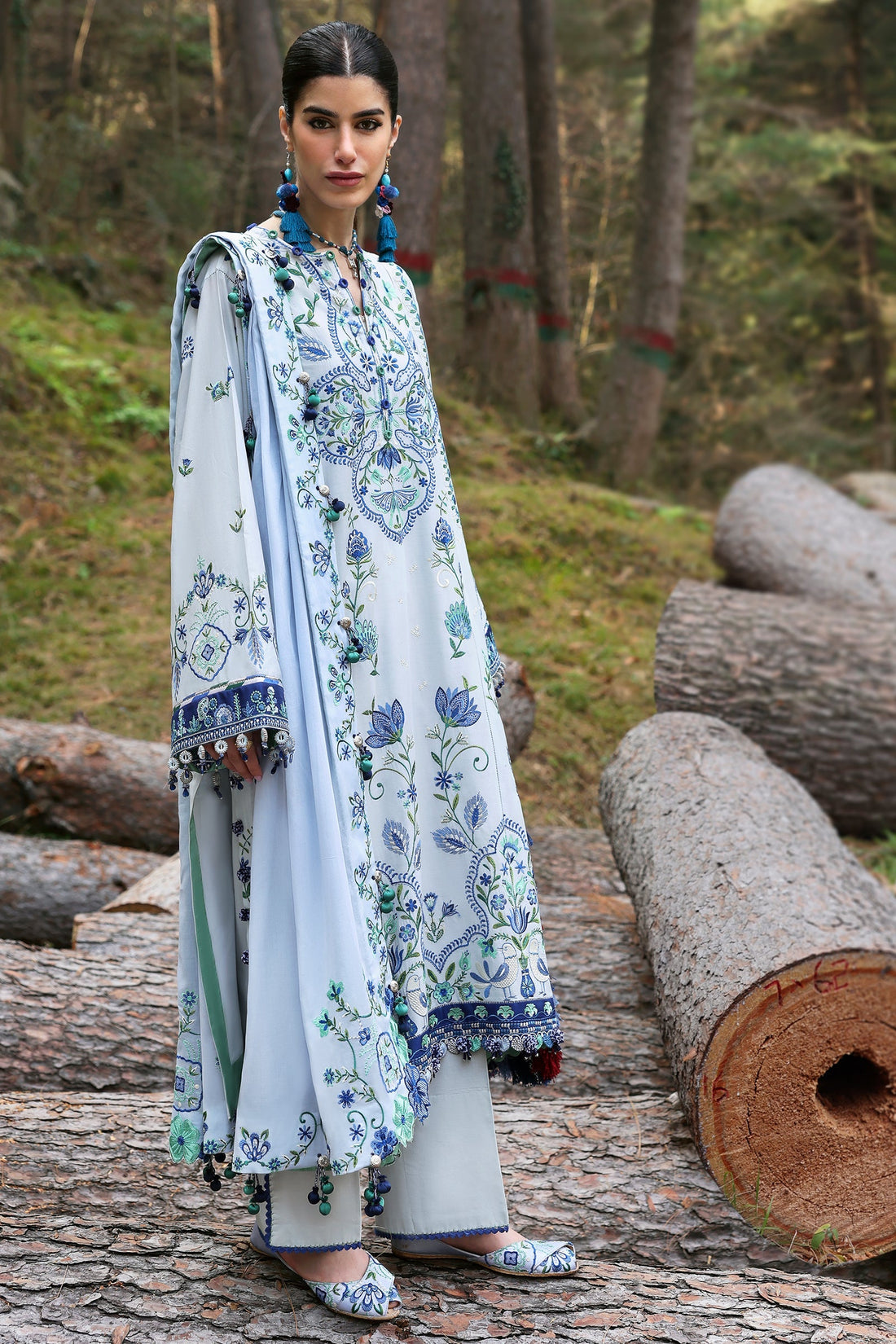 Zaha | Lawn 25 | KASHUR (ZL25-11 A) - Official Zaha stockist in UK - Sakeena London