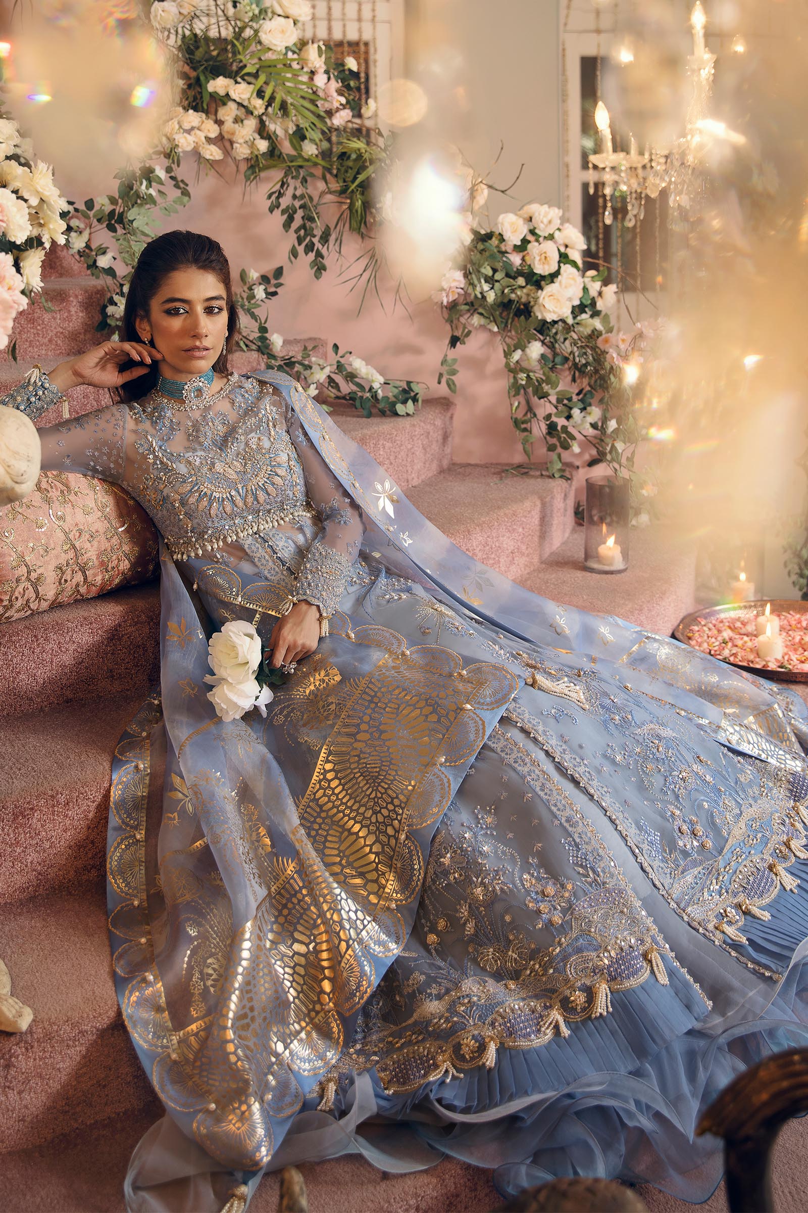 Zaha Wedding | AREZOU (ZRW-20585) - Official Zaha stockist in UK - Sakeena London
