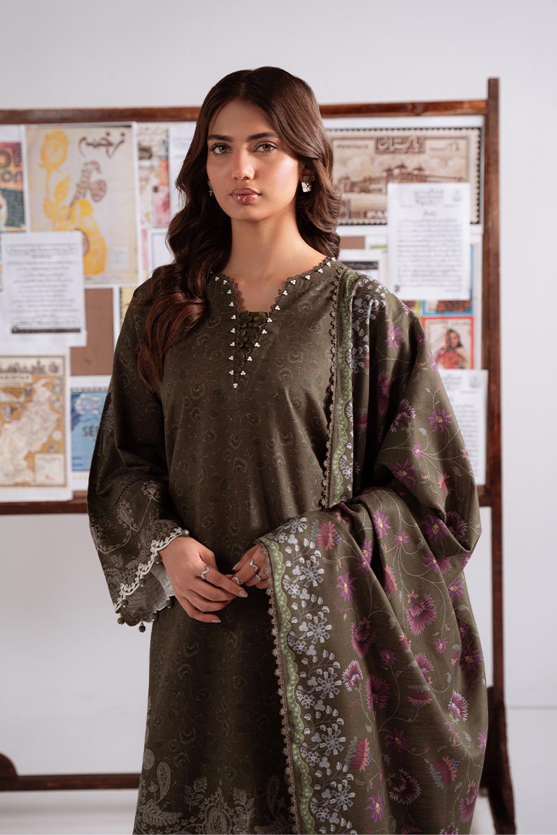 Cross Stitch | Khaddar Linen 25 | OLIVE CHARM - Official Cross Stitch stockist in UK - Sakeena London