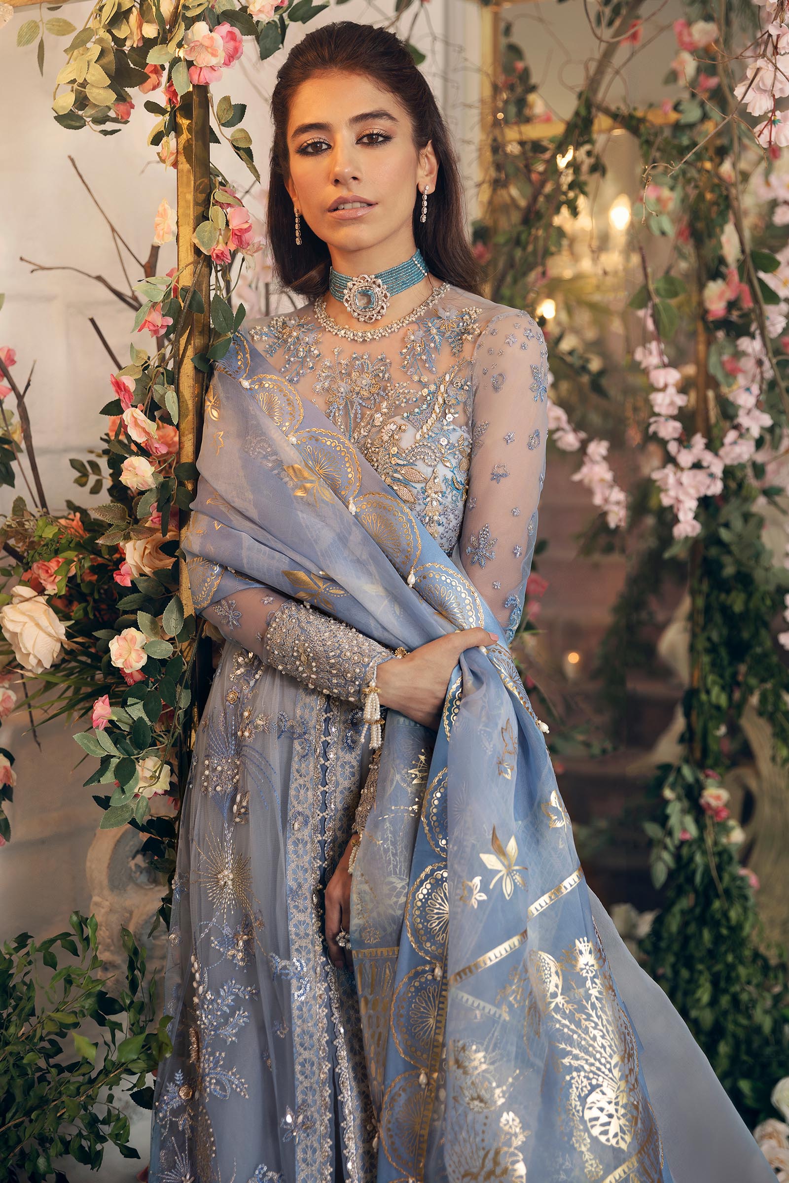 Zaha Wedding | AREZOU (ZRW-20585) - Official Zaha stockist in UK - Sakeena London