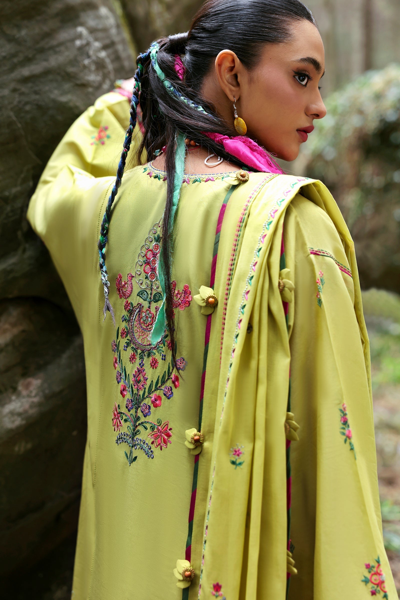 Zaha | Lawn 25 | RHEA (ZL25-14 B) - Official Zaha stockist in UK - Sakeena London