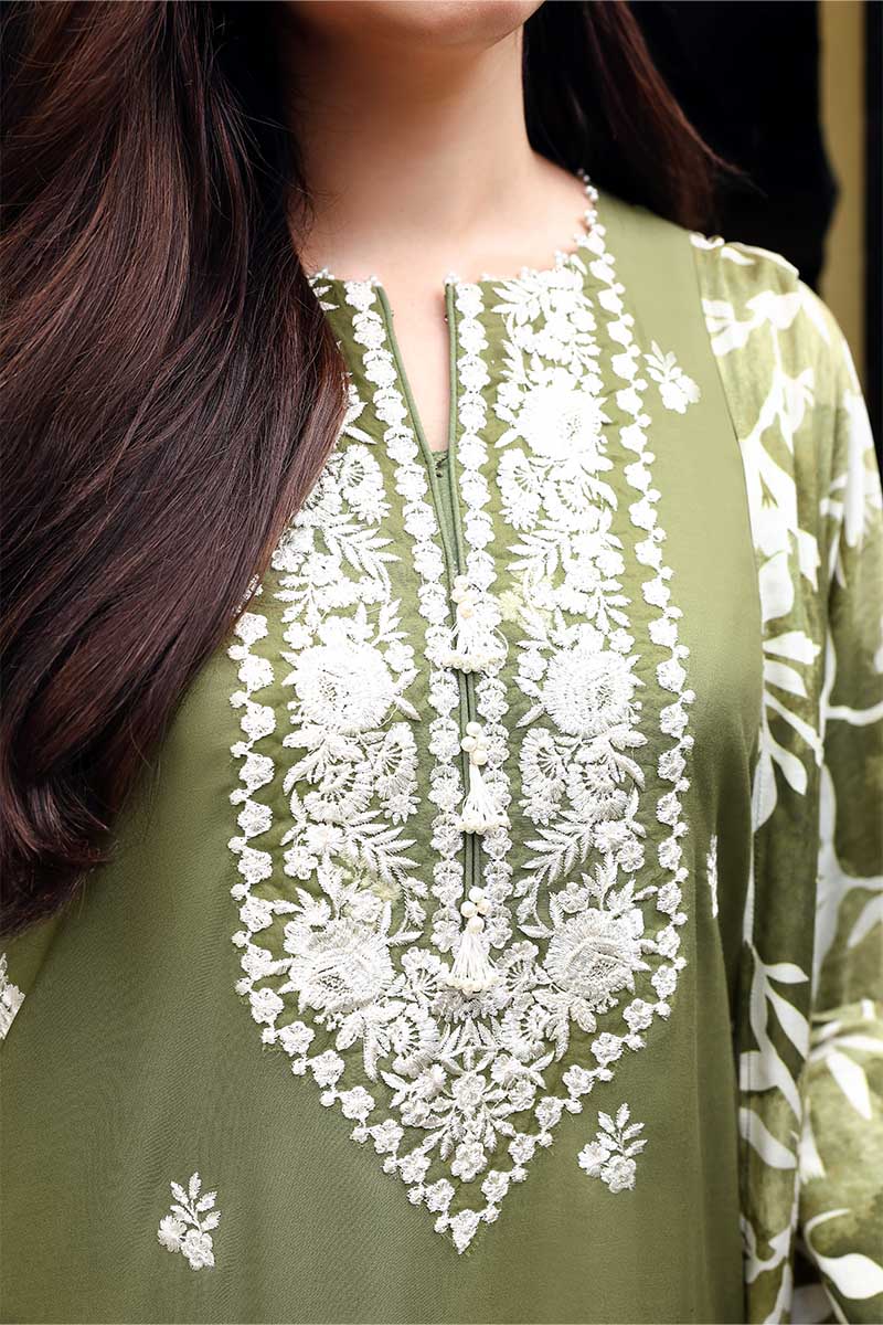 Cross Stitch | Khaddar Linen 25 | MOSS REVERIE - Official Cross Stitch stockist in UK - Sakeena London