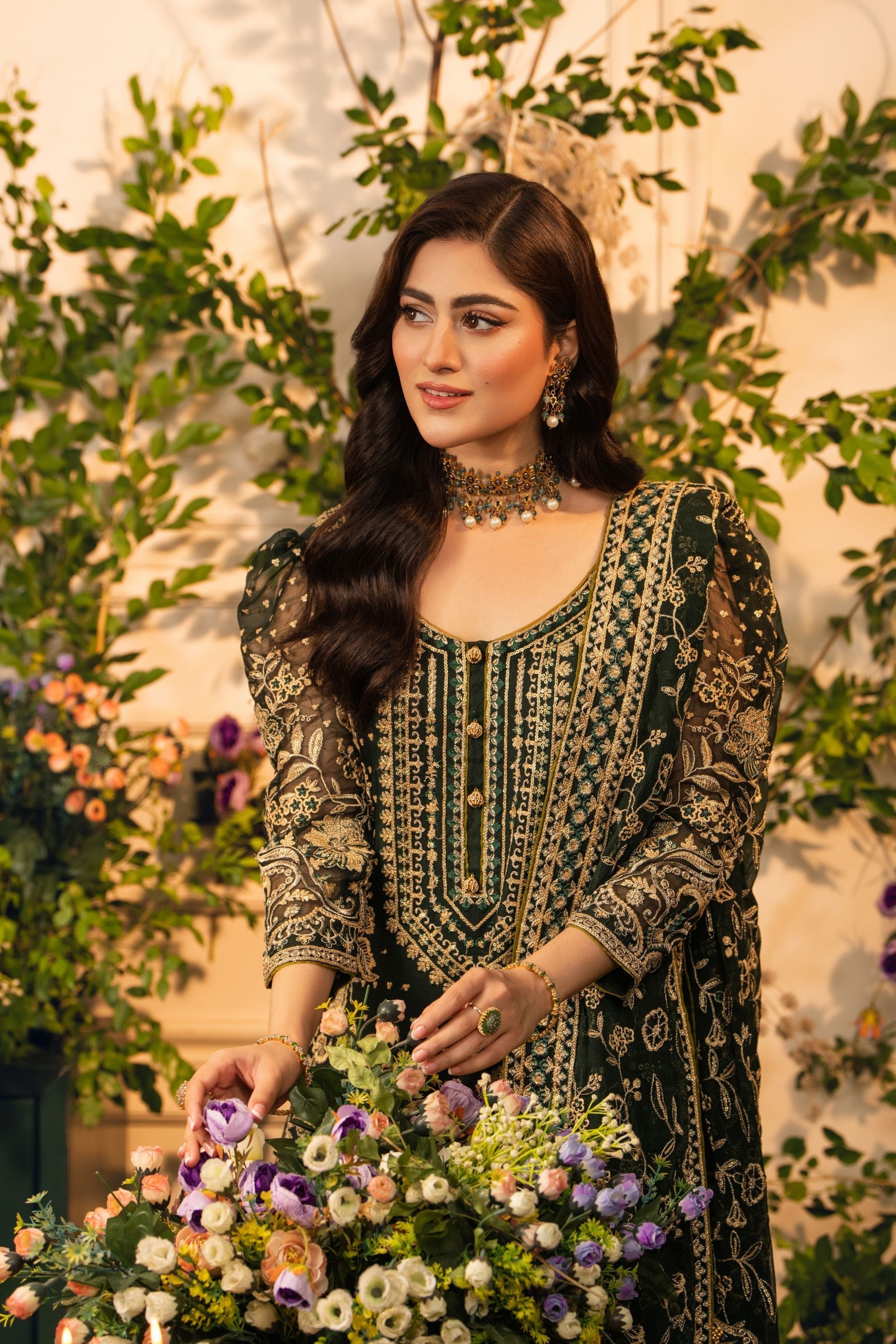 Hemstitch | Festive Edition 24 | Heer - Official Hemstitch stockist in UK - Sakeena London