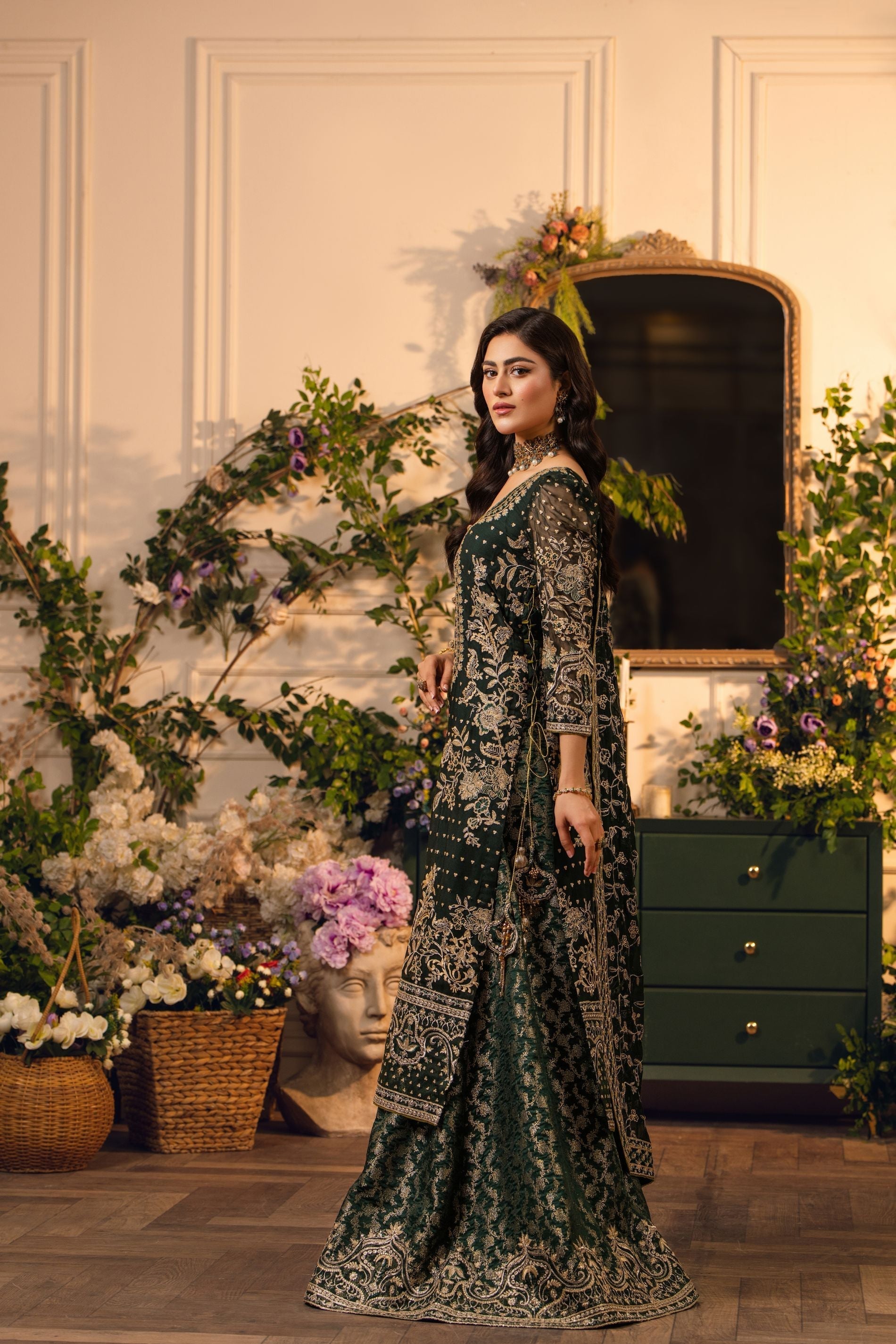 Hemstitch | Festive Edition 24 | Heer - Official Hemstitch stockist in UK - Sakeena London