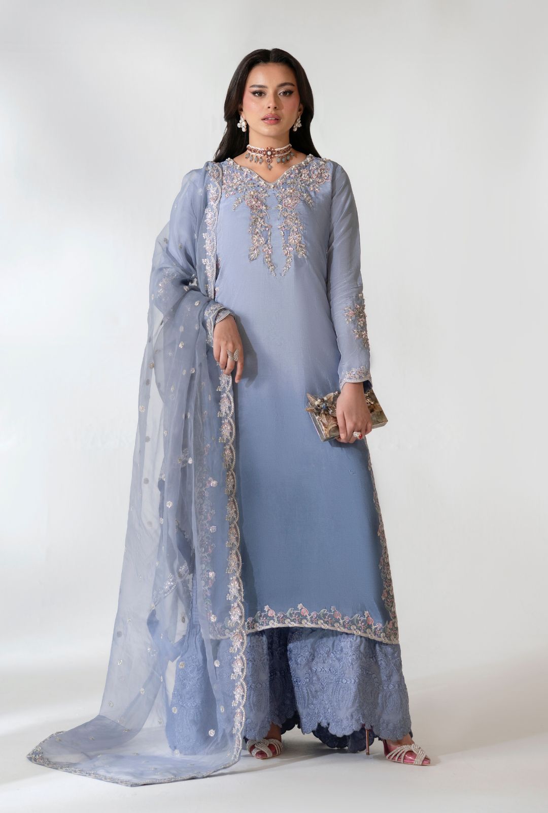 AJR Couture | Luxe Pret 25 | Drape Divine - Official AJR Couture stockist in UK - Sakeena London
