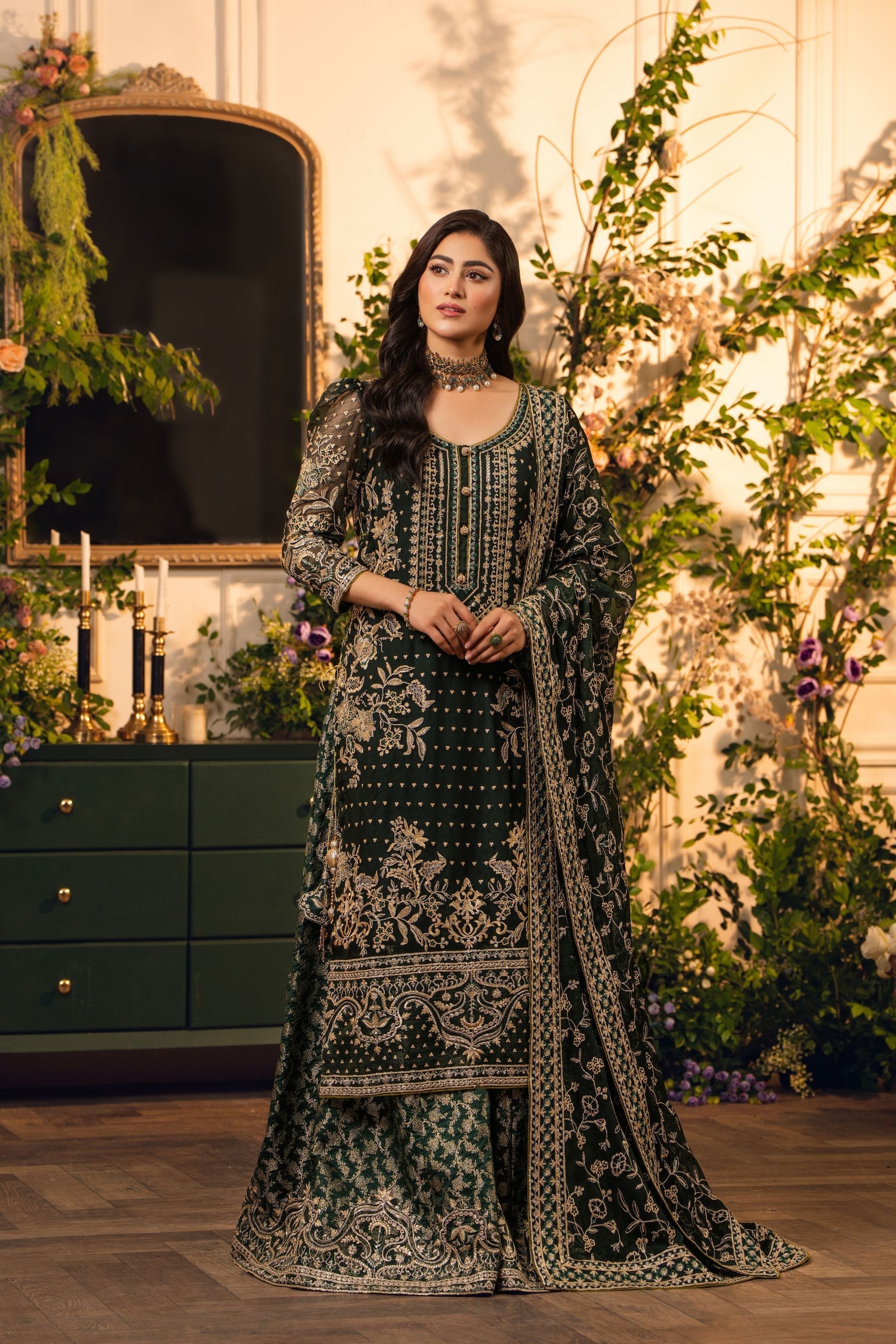 Hemstitch | Festive Edition 24 | Heer - Official Hemstitch stockist in UK - Sakeena London