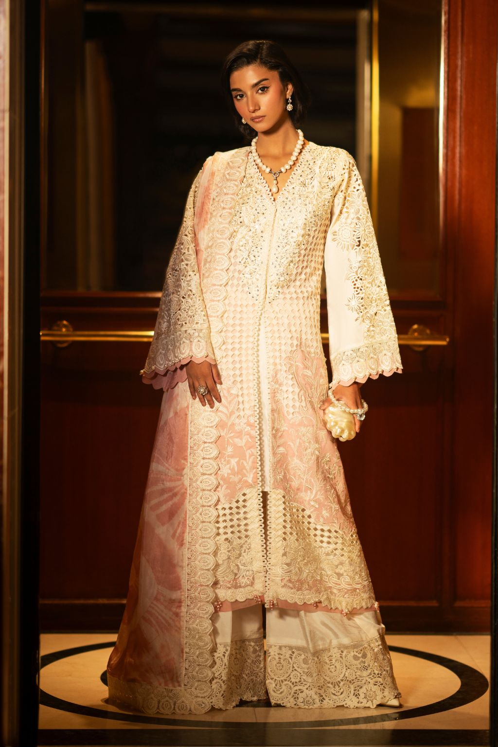 AJR Couture | Cutwork Edit 24 | IVOOR - Official AJR Couture stockist in UK - Sakeena London