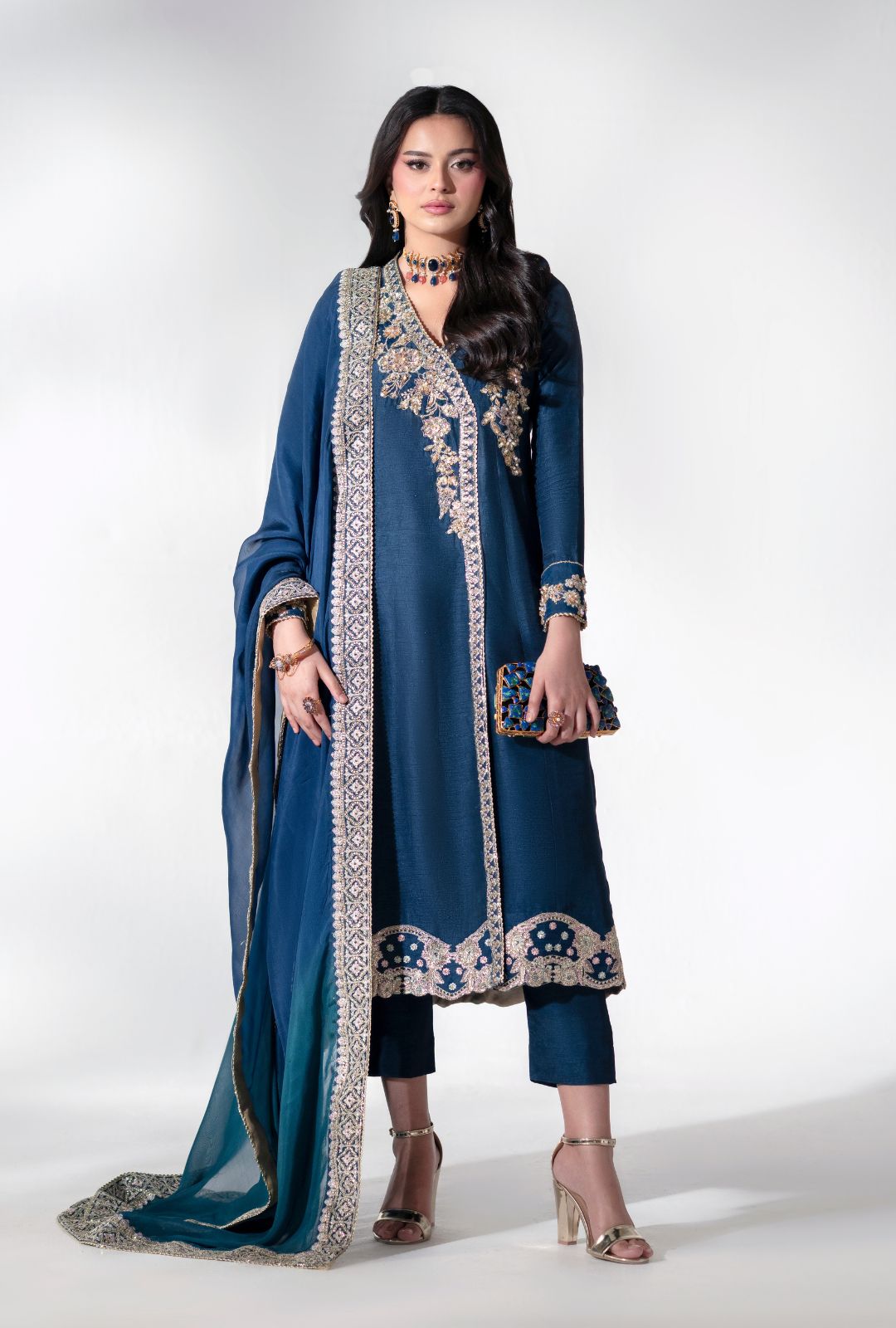 AJR Couture | Luxe Pret 25 | Oasis Orient - Official AJR Couture stockist in UK - Sakeena London