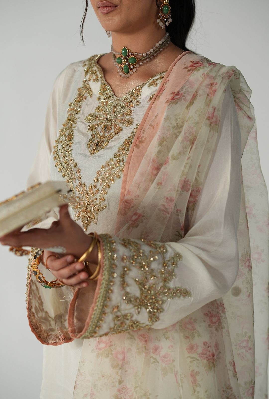 AJR Couture | Luxe Pret 25 | Silk Whisper - Official AJR Couture stockist in UK - Sakeena London