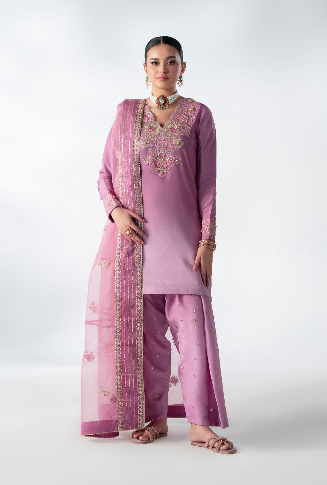 AJR Couture | Luxe Pret 25 | Floral Fusion - Official AJR Couture stockist in UK - Sakeena London