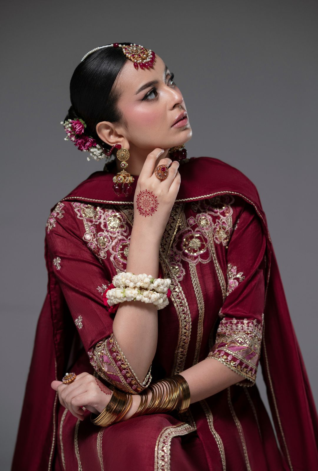 AJR Couture | Luxe Pret 25 | Ruby Raffia - Official AJR Couture stockist in UK - Sakeena London