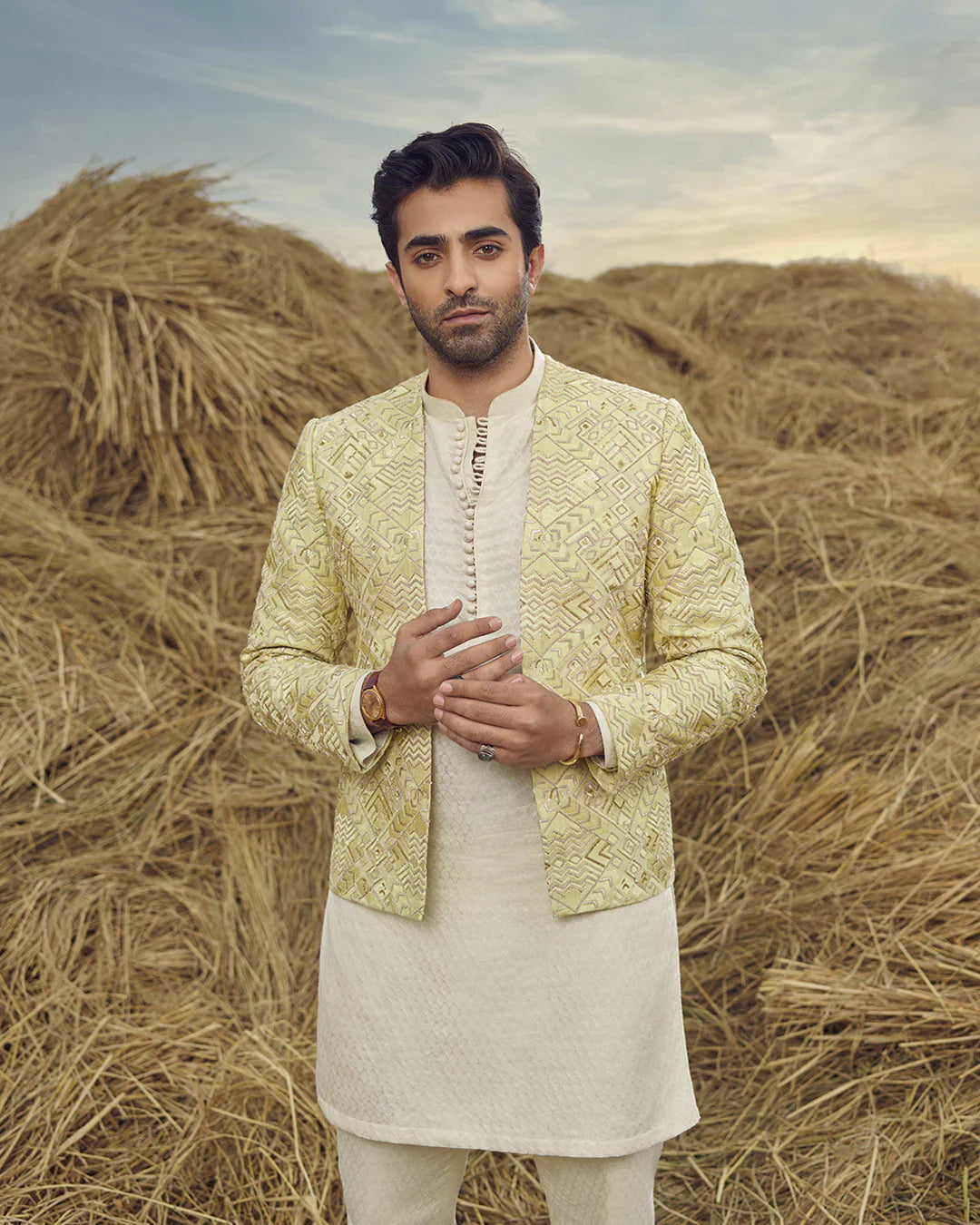 Pakistani Menswear | FSQ-AHAB - Official Sakeena London Ltd. stockist in UK - Sakeena London