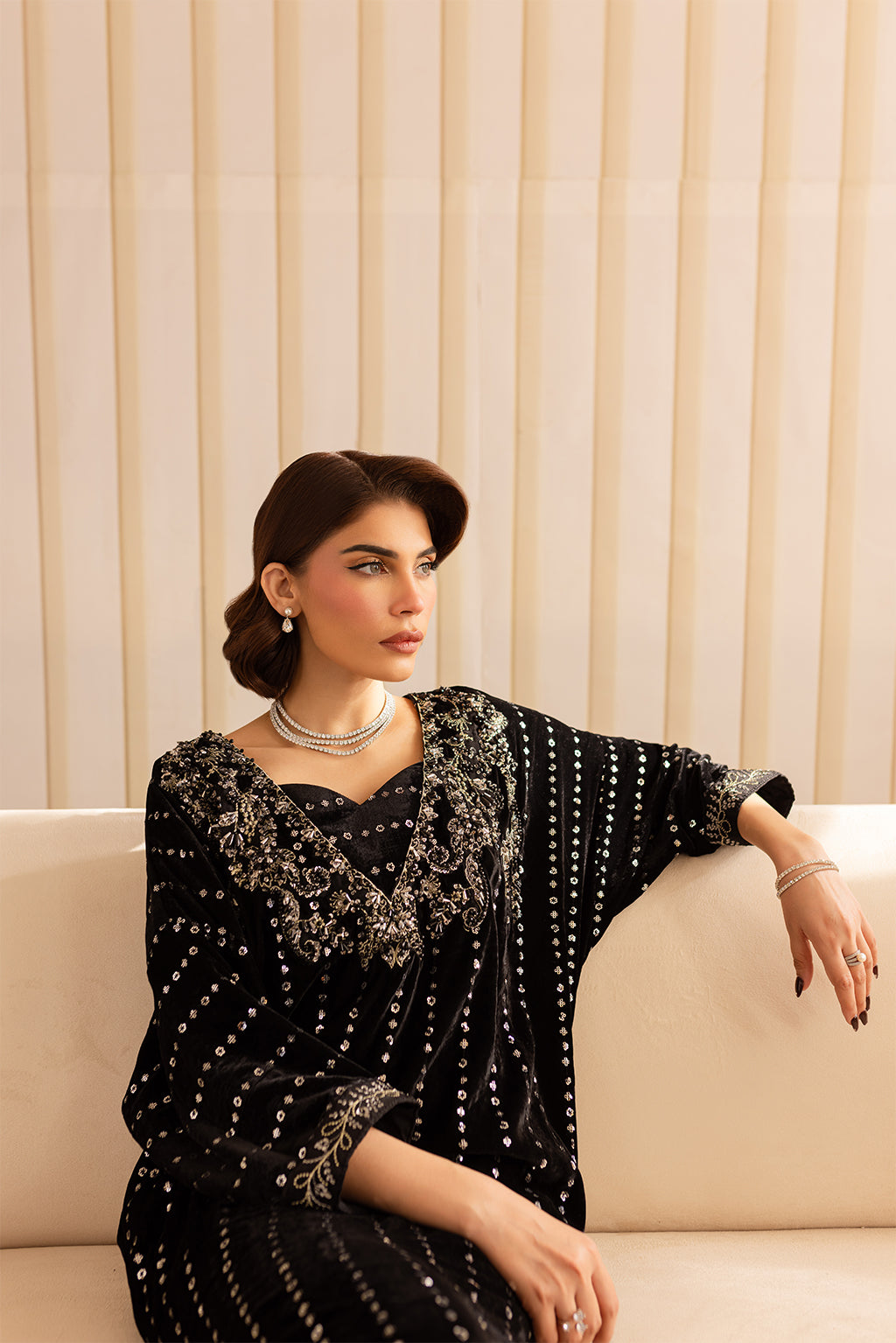 Vanya | Velvet Formals 24 | KV-53 - Official Vanya stockist in UK - Sakeena London