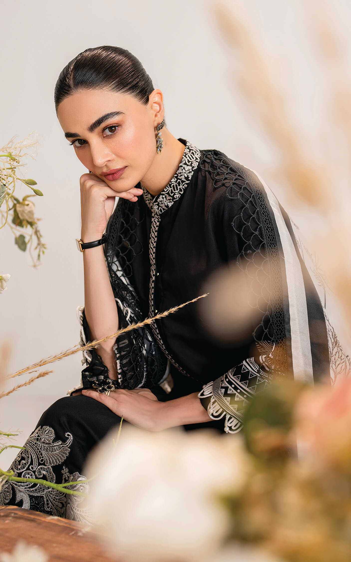 Asifa and Nabeel | Winter Meraki 24 | Velour-MW-05 - Official Asifa and Nabeel stockist in UK - Sakeena London