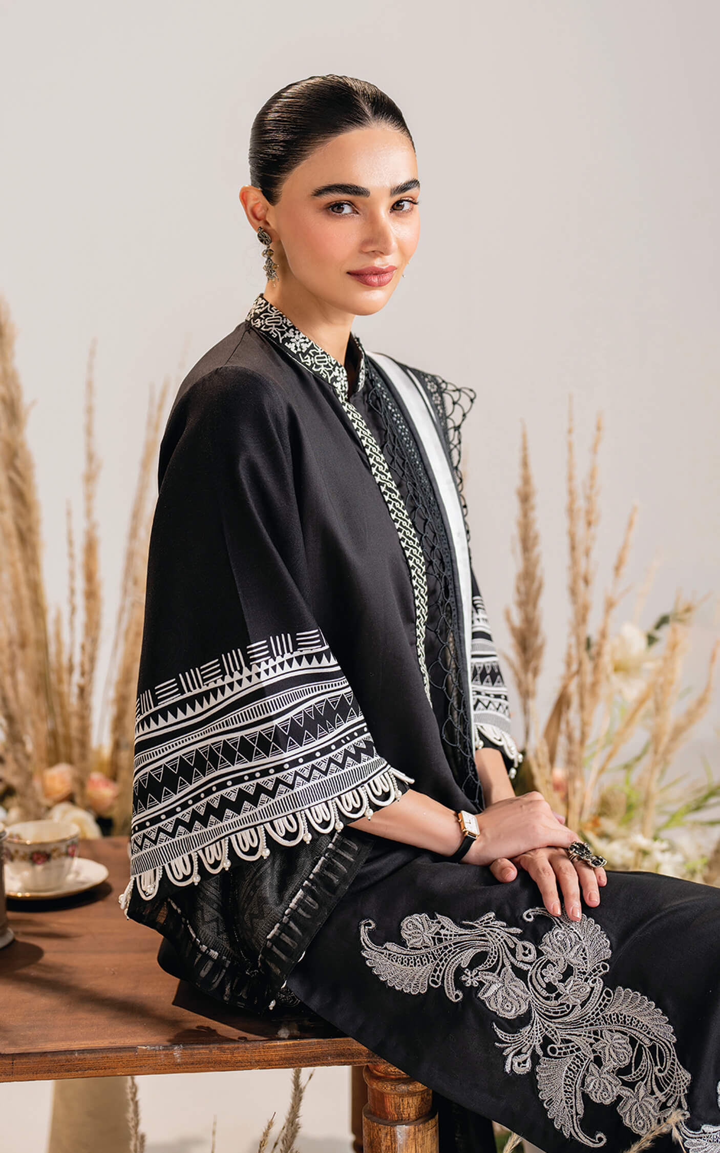 Asifa and Nabeel | Winter Meraki 24 | Velour-MW-05 - Official Asifa and Nabeel stockist in UK - Sakeena London