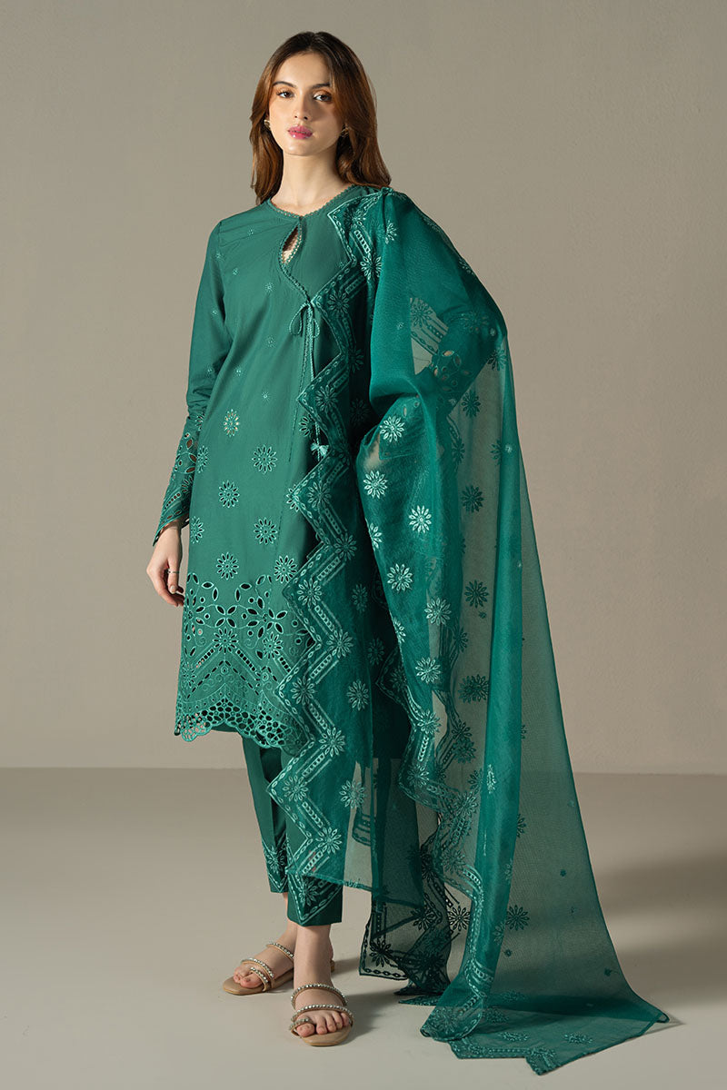 Cross Stitch | Chikankari Lawn 25 | VERDENT FLORA - Official Cross Stitch stockist in UK - Sakeena London