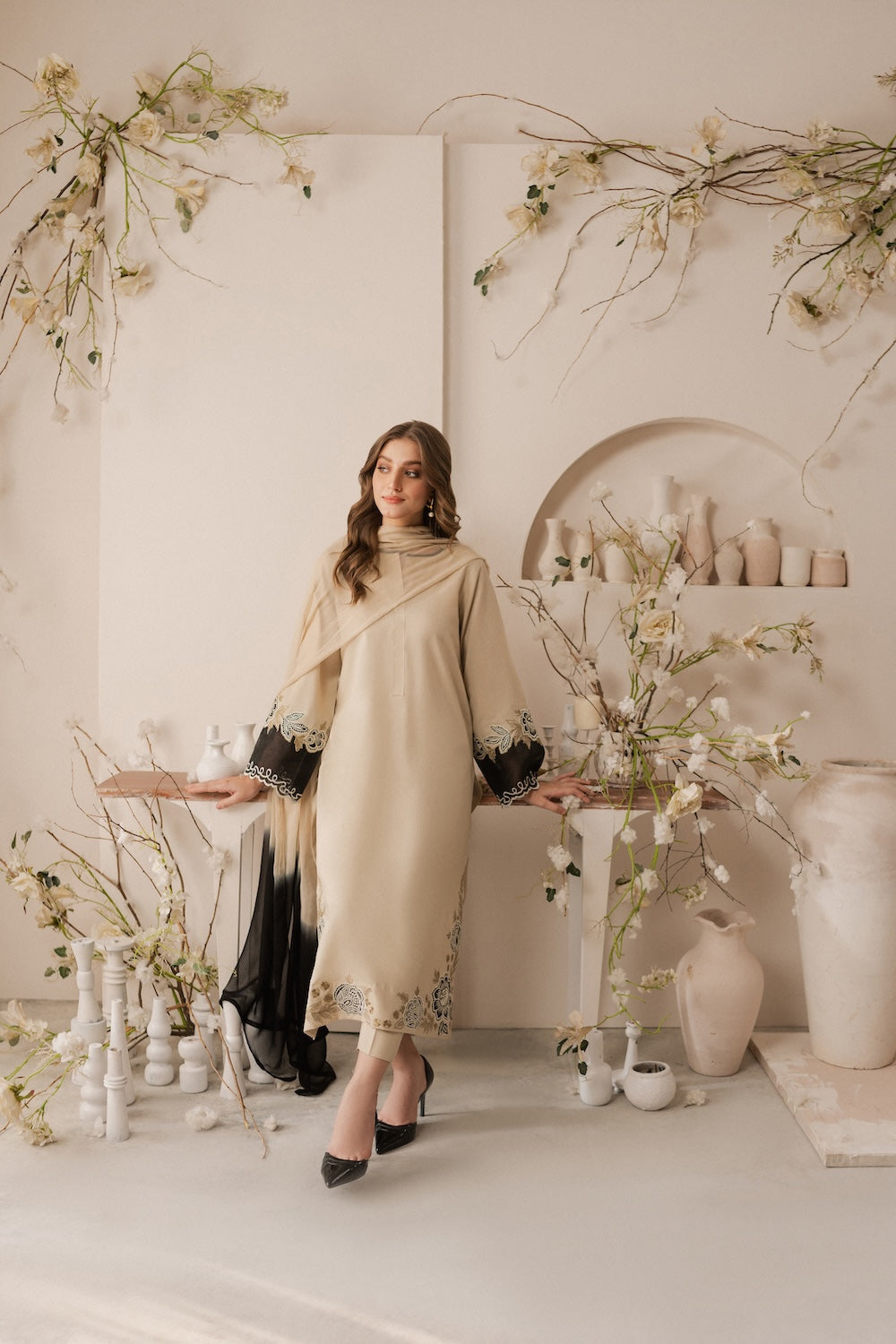 Vintage | Raqsam Winter Drop | Ghazal - Official Vintage stockist in UK - Sakeena London