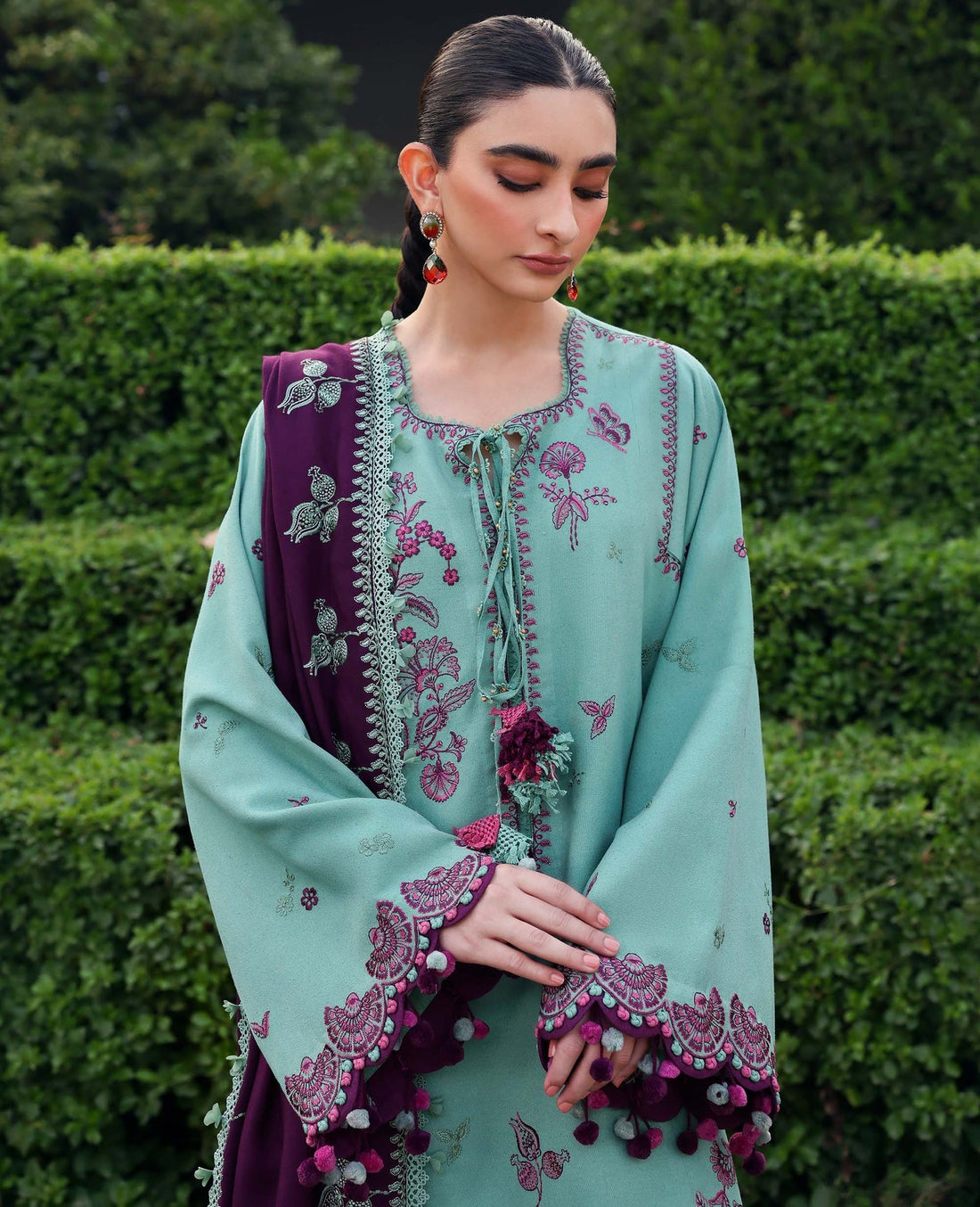 Republic Womenswear | Amaris Luxury Shawl 25 | Virella - Official Republic Womenswear stockist in UK - Sakeena London