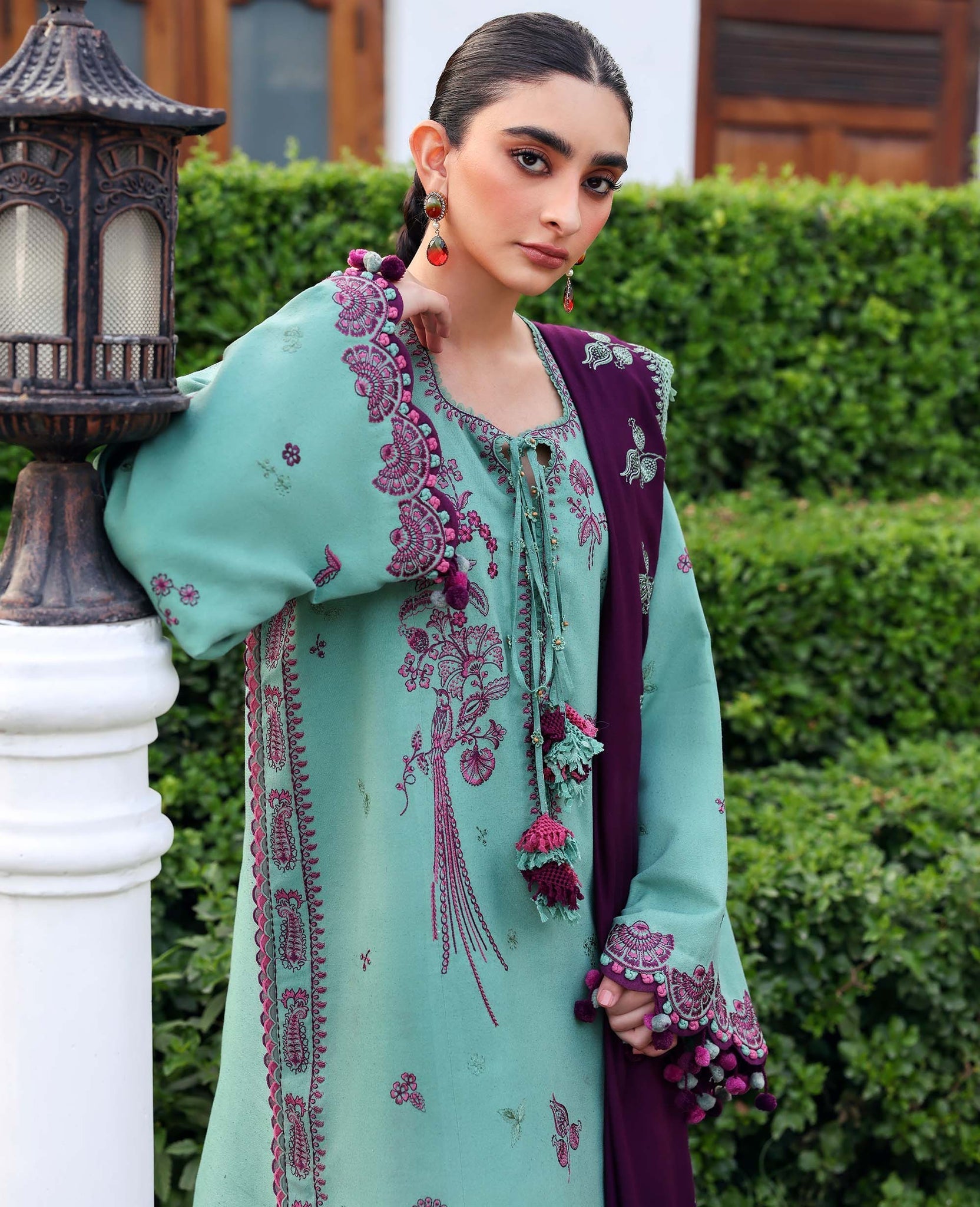 Republic Womenswear | Amaris Luxury Shawl 25 | Virella - Official Republic Womenswear stockist in UK - Sakeena London