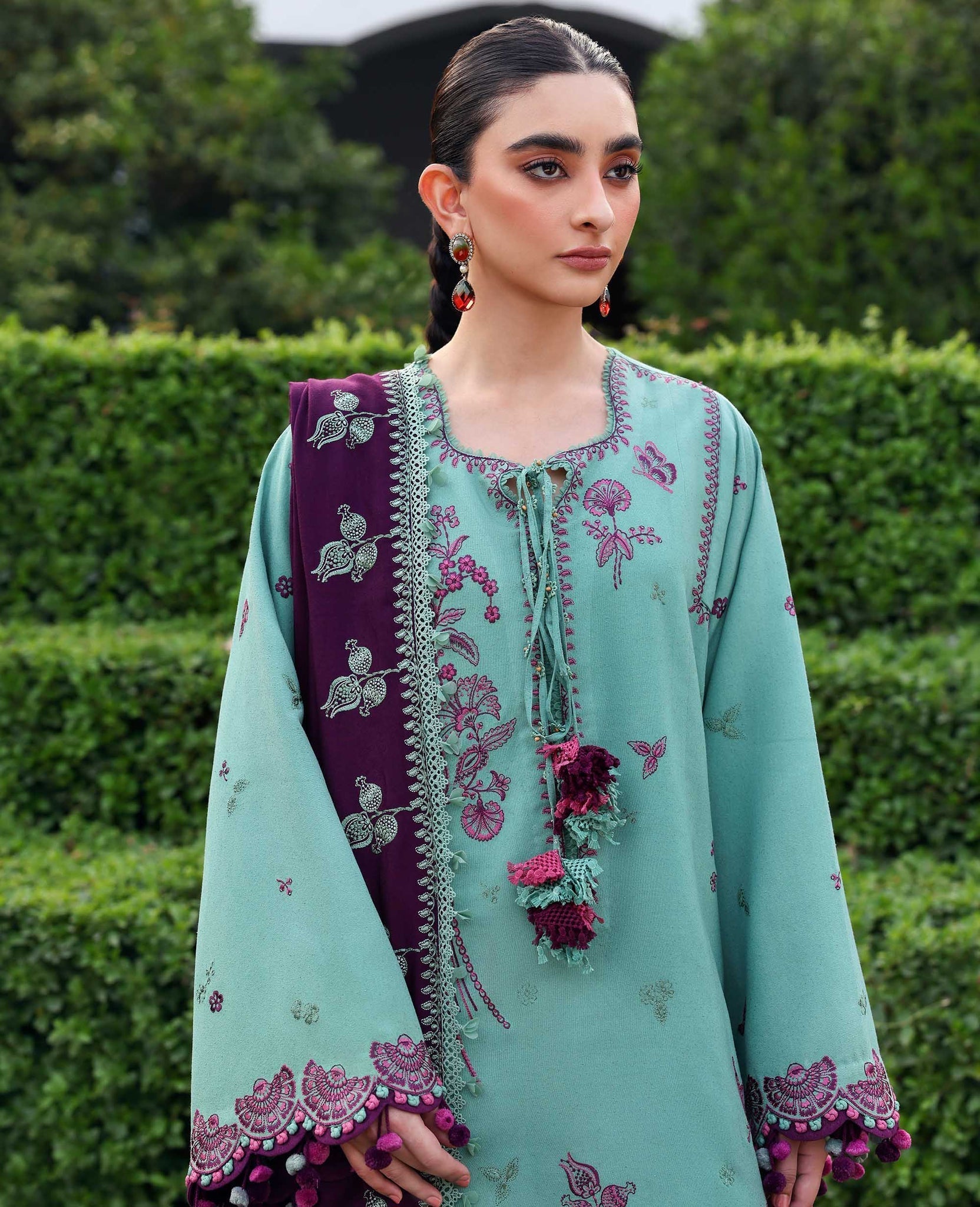 Republic Womenswear | Amaris Luxury Shawl 25 | Virella - Official Republic Womenswear stockist in UK - Sakeena London