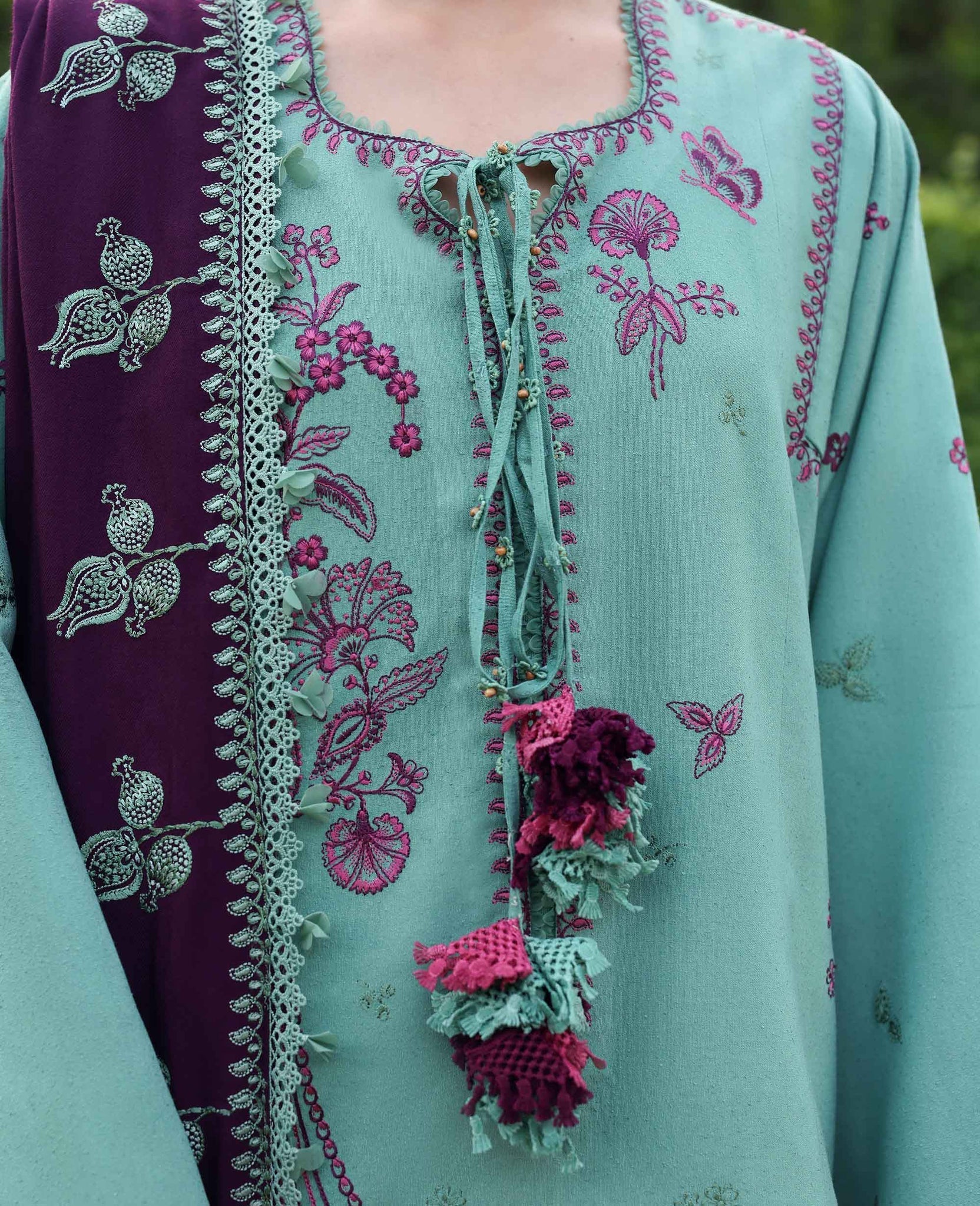 Republic Womenswear | Amaris Luxury Shawl 25 | Virella - Official Republic Womenswear stockist in UK - Sakeena London