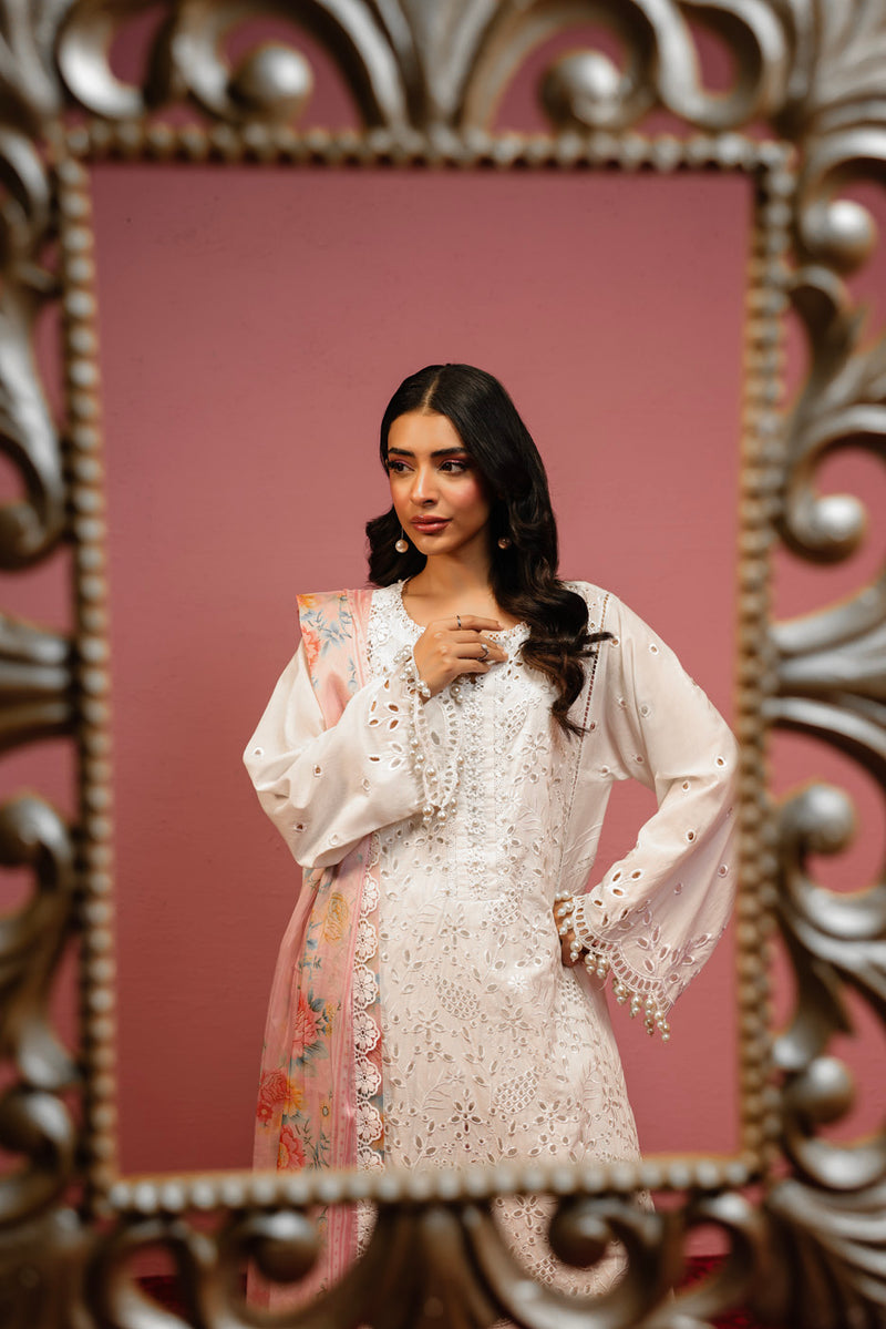 Al Karam | Schiffli Capsule | RTS | SHIRT, TROUSER & DUPATTA 8 - Official Al Karam stockist in UK - Sakeena London