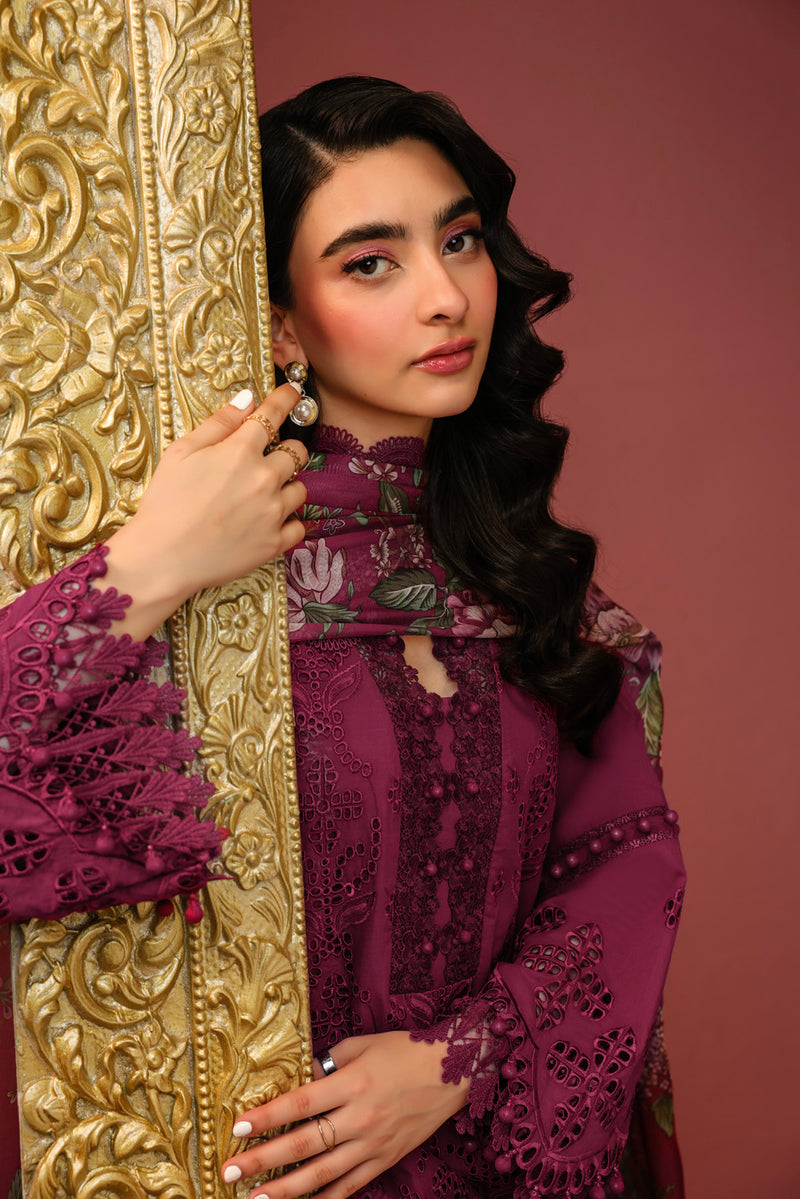 Al Karam | Schiffli Capsule | RTS | SHIRT, TROUSER & DUPATTA 1 - Official Al Karam stockist in UK - Sakeena London