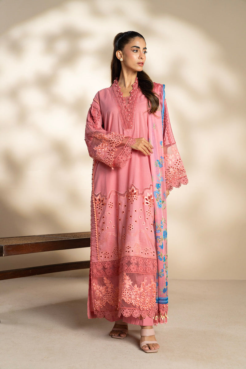 Al Karam | Schiffli Capsule | RTS | SHIRT, TROUSER & DUPATTA 2 - Official Al Karam stockist in UK - Sakeena London