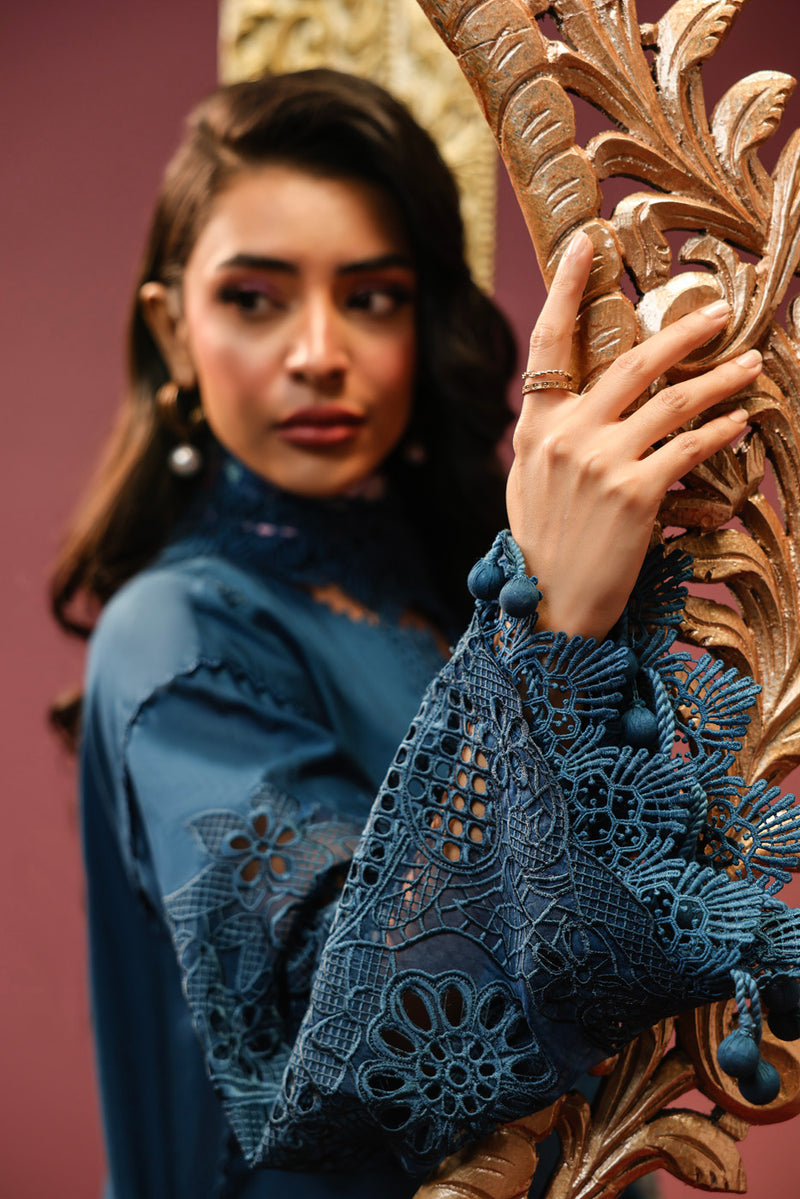 Al Karam | Schiffli Capsule | RTS | SHIRT, TROUSER & DUPATTA 3 - Official Al Karam stockist in UK - Sakeena London