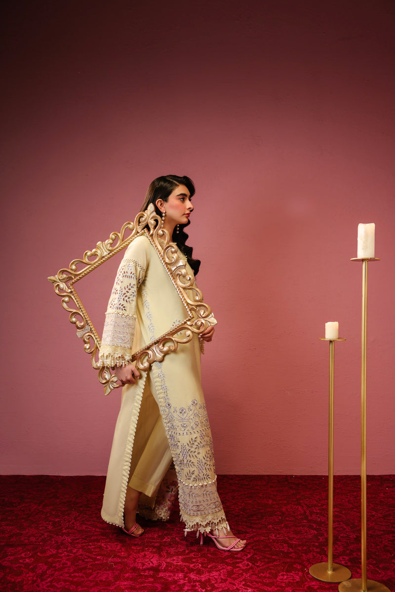 Al Karam | Schiffli Capsule | RTS | SHIRT, TROUSER & DUPATTA 4 - Official Al Karam stockist in UK - Sakeena London