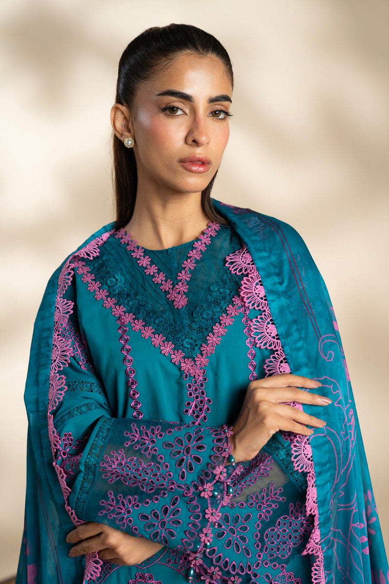 Al Karam | Schiffli Capsule | RTS | SHIRT, TROUSER & DUPATTA 5 - Official Al Karam stockist in UK - Sakeena London