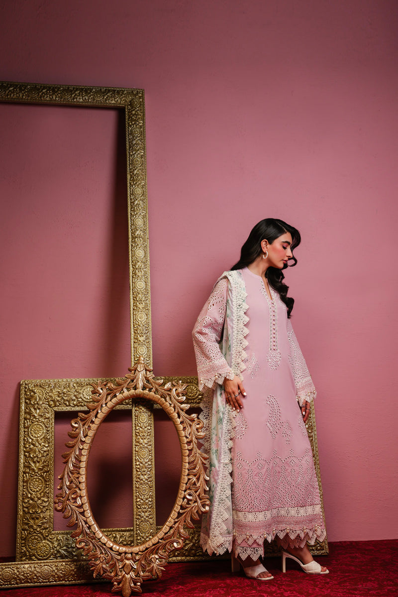 Al Karam | Schiffli Capsule | RTS | SHIRT, TROUSER & DUPATTA 9 - Official Al Karam stockist in UK - Sakeena London