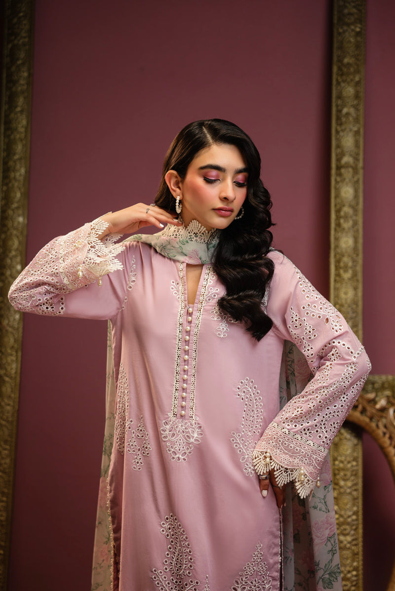 Al Karam | Schiffli Capsule | RTS | SHIRT, TROUSER & DUPATTA 9 - Official Al Karam stockist in UK - Sakeena London