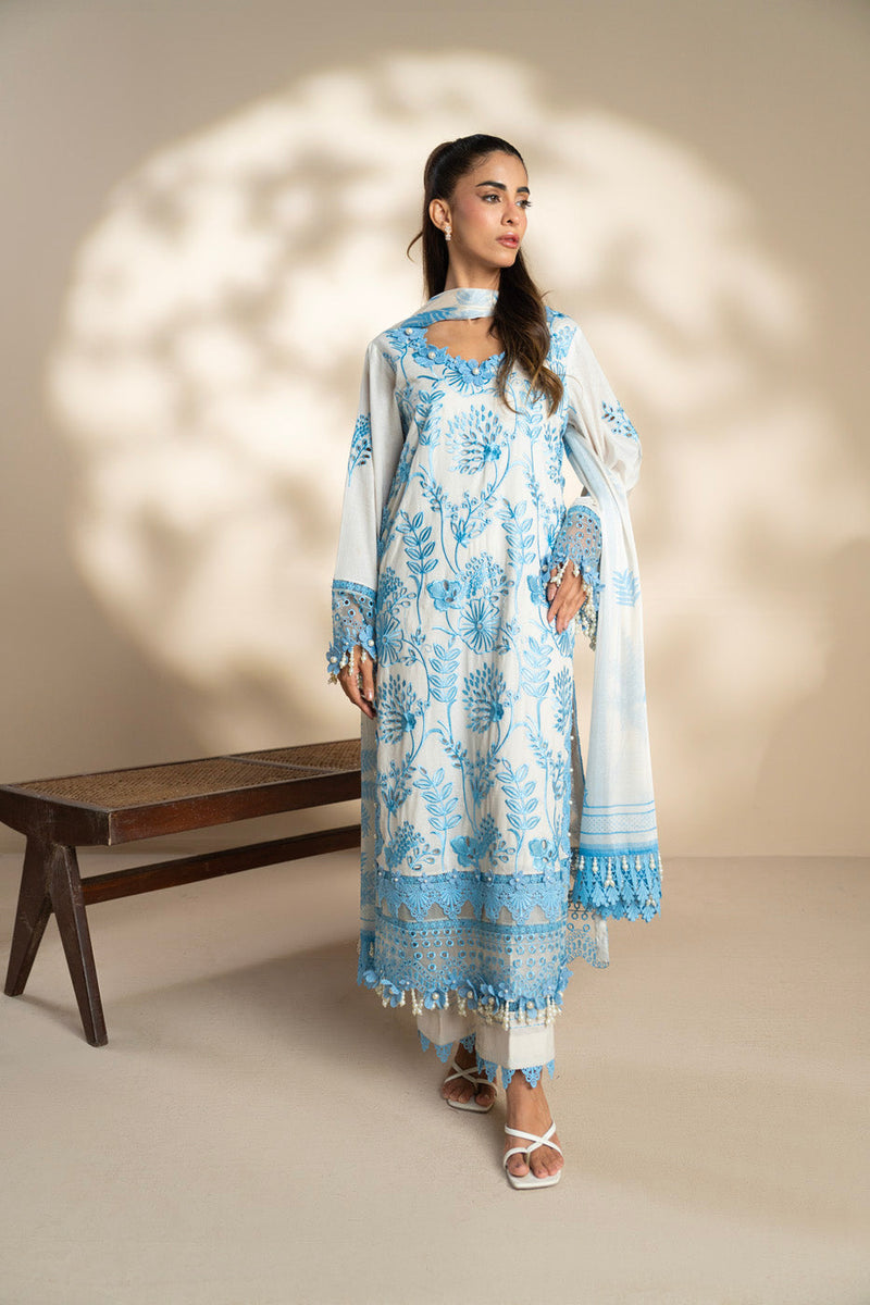 Al Karam | Schiffli Capsule | RTS | SHIRT, TROUSER & DUPATTA 6 - Official Al Karam stockist in UK - Sakeena London