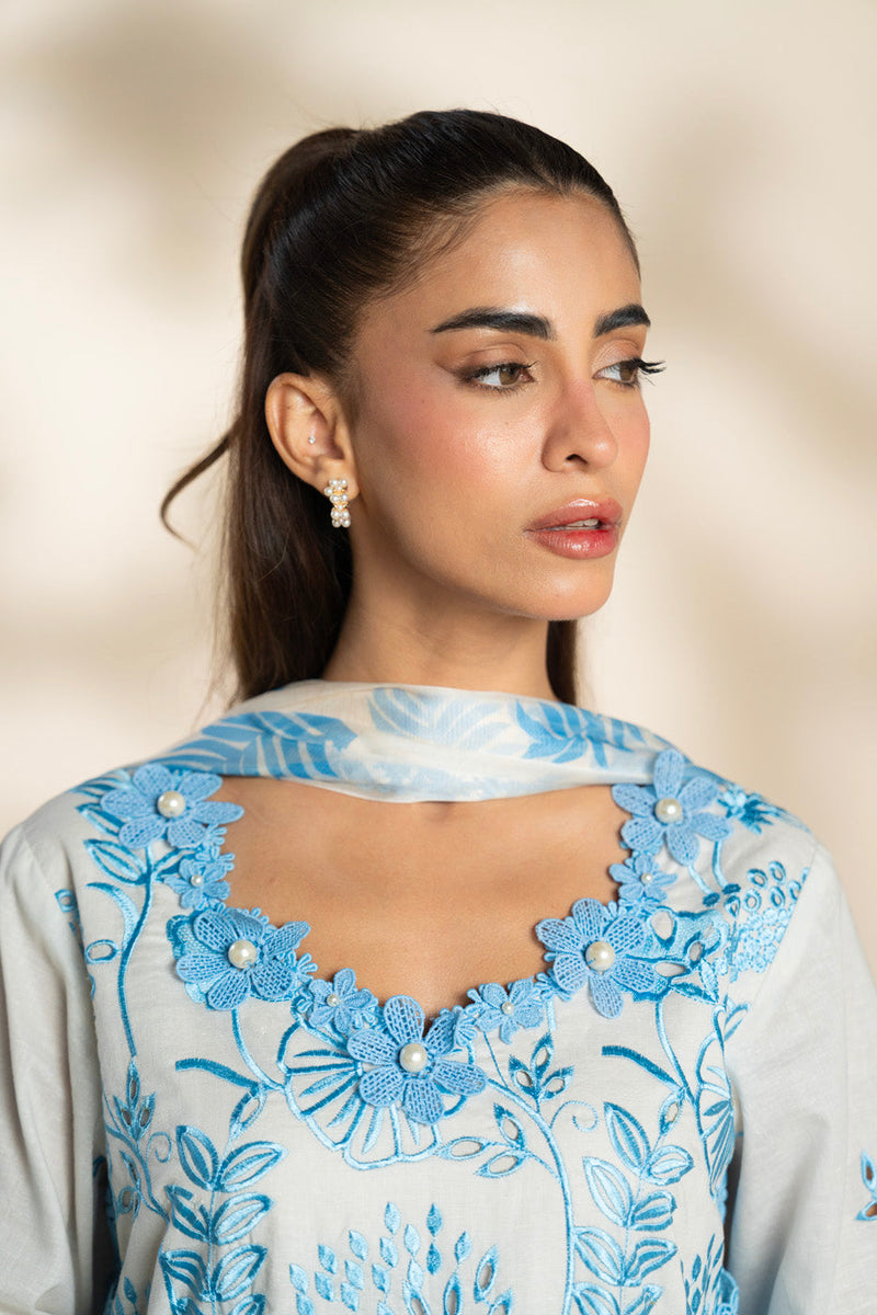 Al Karam | Schiffli Capsule | RTS | SHIRT, TROUSER & DUPATTA 6 - Official Al Karam stockist in UK - Sakeena London