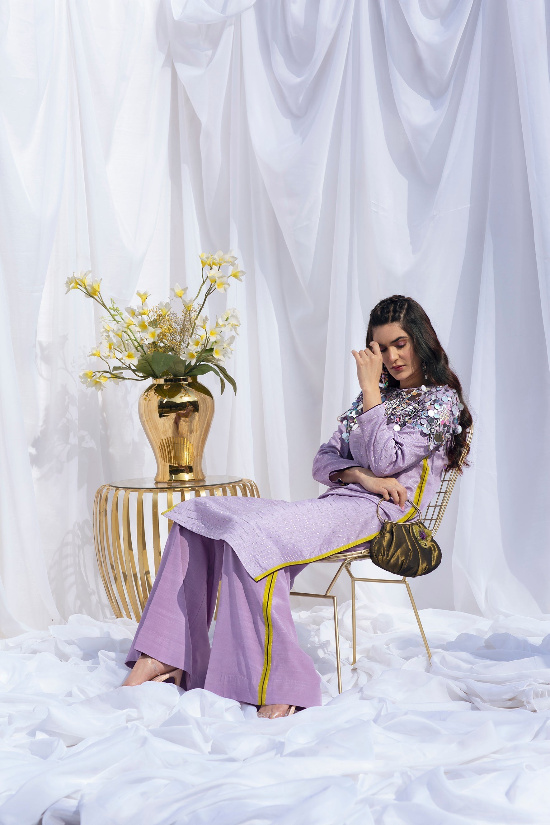 Hana | Viridity Ready to Wear | Opera-VRT-004 - Official Hana stockist in UK - Sakeena London