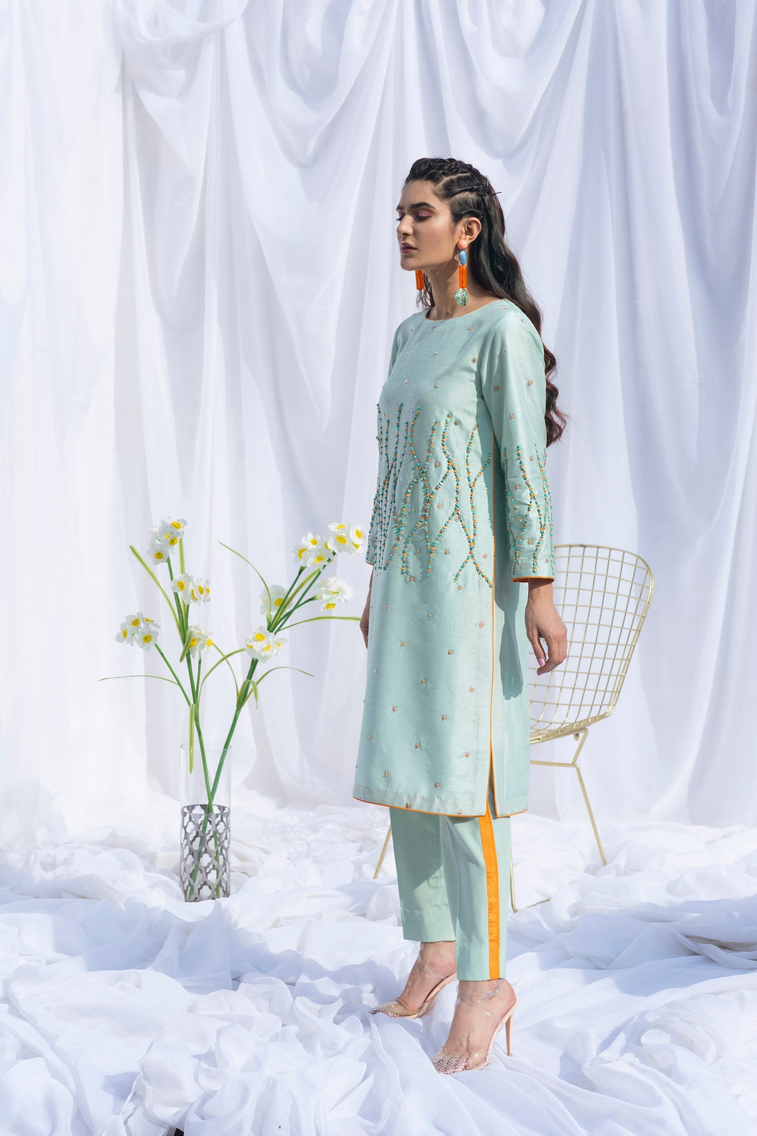 Hana | Viridity Ready to Wear | SWISS MINT-VRT-002 - Official Hana stockist in UK - Sakeena London