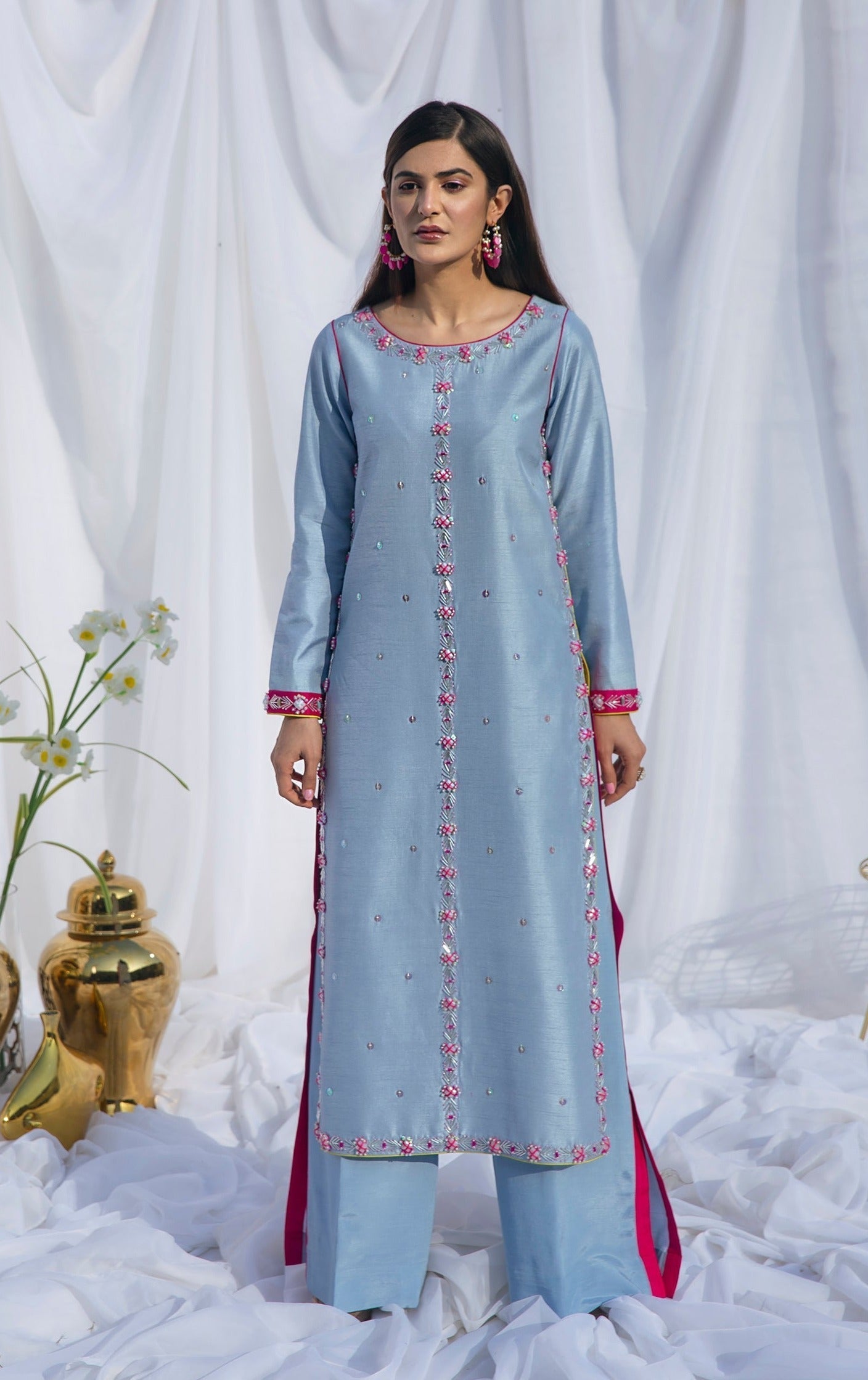 Hana | Viridity Ready to Wear | Carolina-VRT-006 - Official Hana stockist in UK - Sakeena London