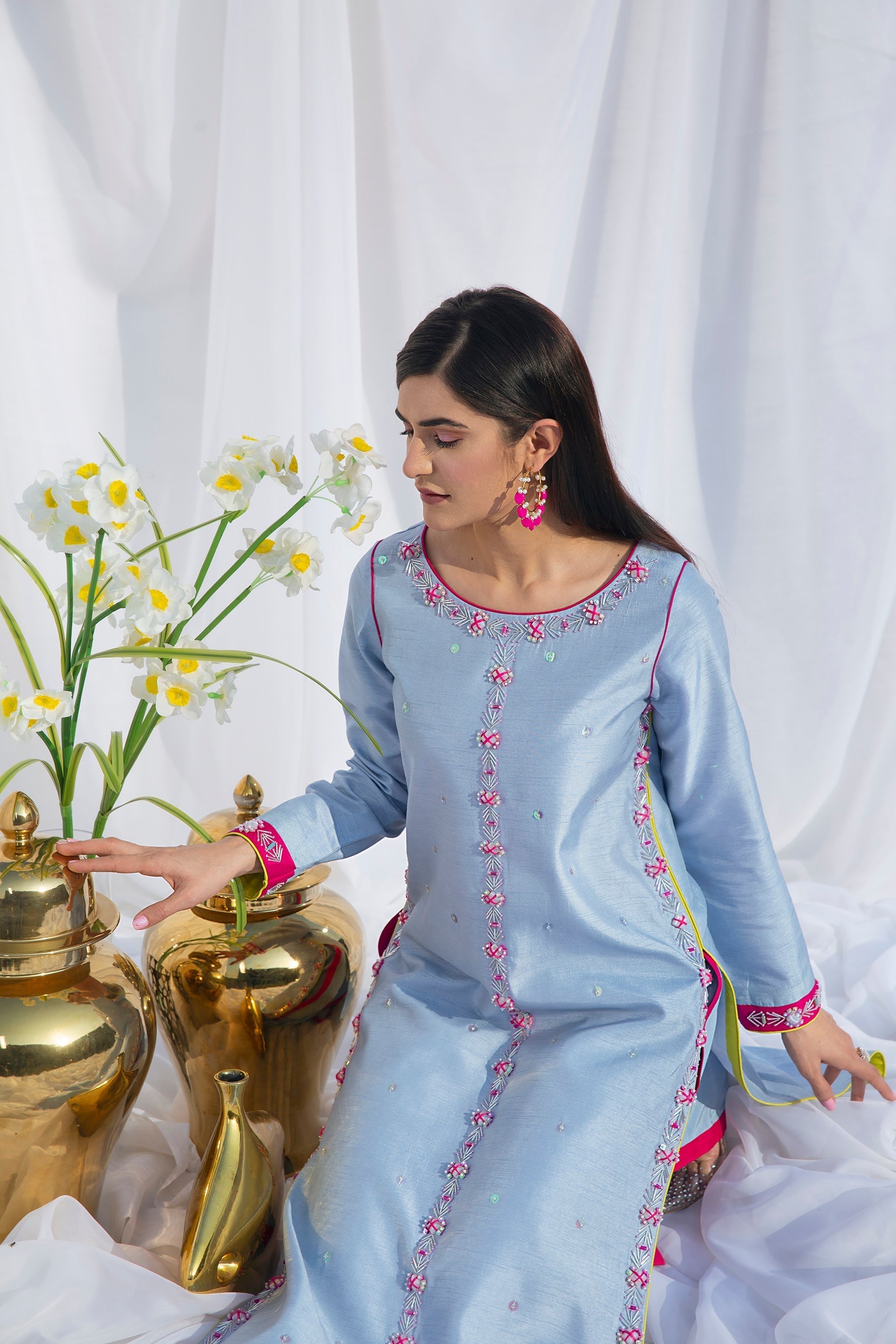 Hana | Viridity Ready to Wear | Carolina-VRT-006 - Official Hana stockist in UK - Sakeena London