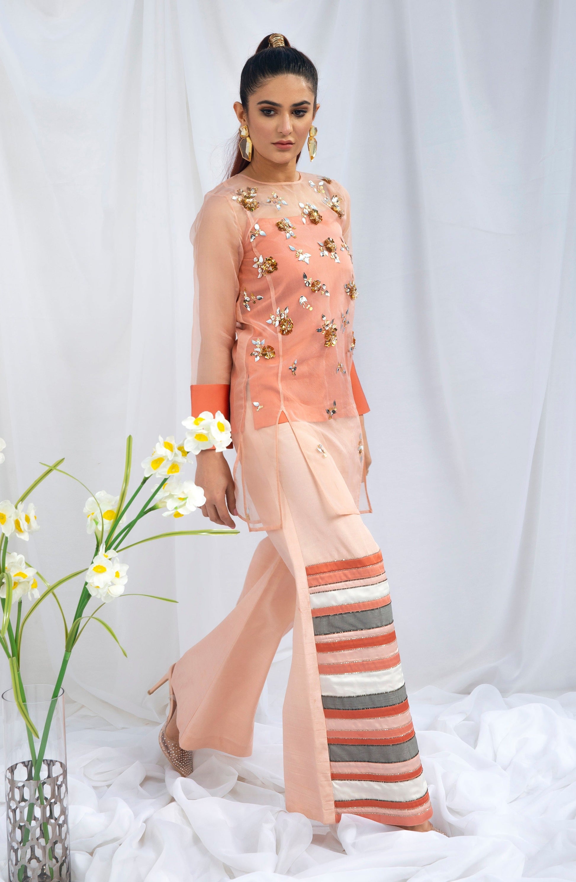 Hana | Viridity Ready to Wear | Tiffany-VRT-005 - Official Hana stockist in UK - Sakeena London