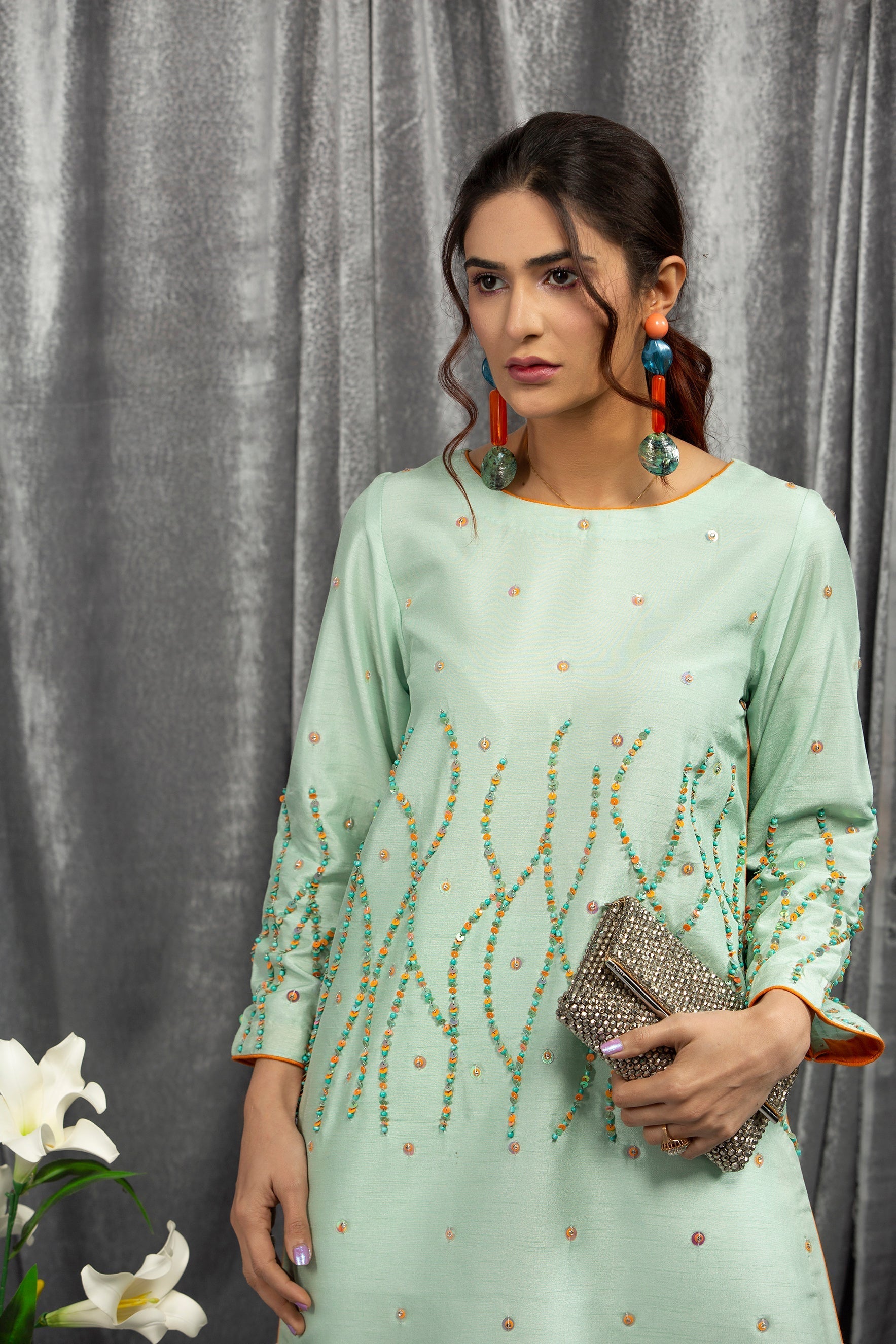 Hana | Viridity Ready to Wear | SWISS MINT-VRT-002 - Official Hana stockist in UK - Sakeena London